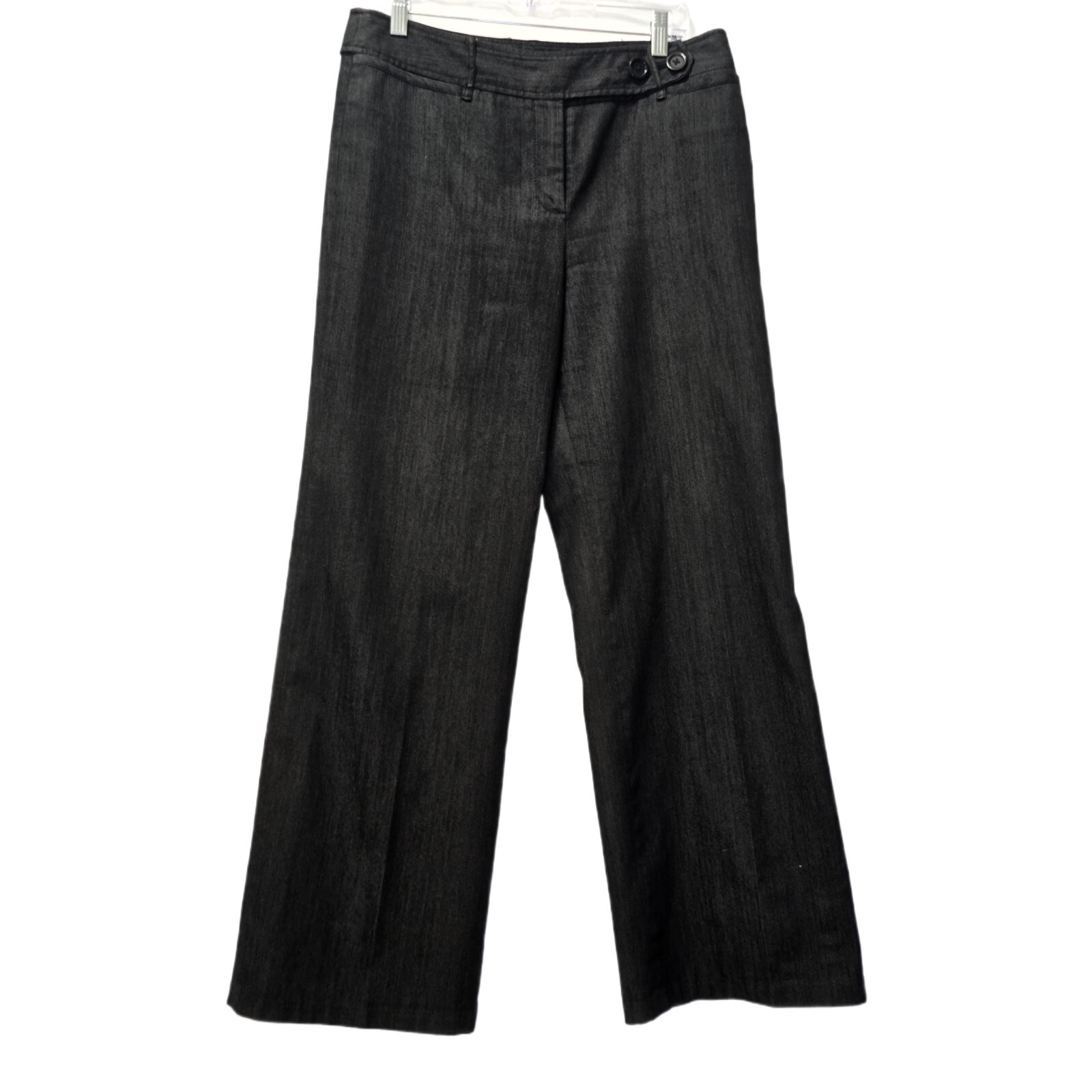 LOFT Women’s Wide Leg Trouser Pants, Black, Size 10 –  Stylish, Comfortable.