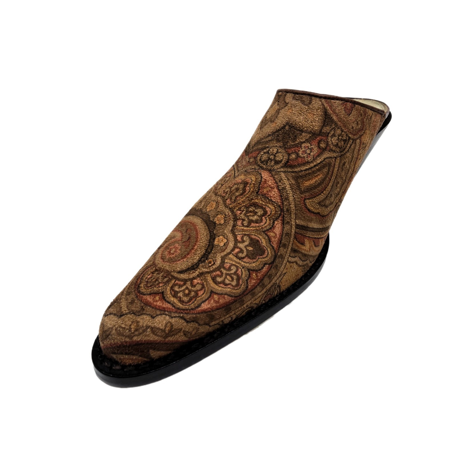 Matisse Southwestern Paisley Suede Mules Women’s 9 – Boho Country Slip-On