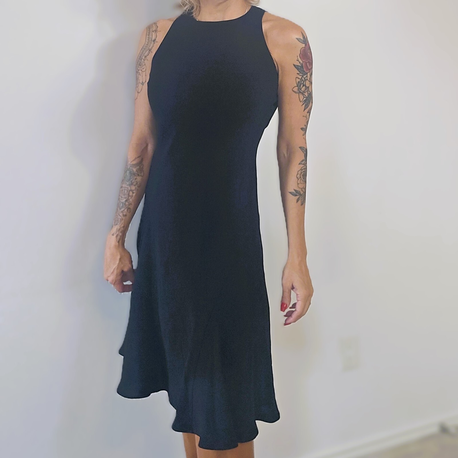 LRL Ralph Lauren Dress – Women's Size 4 – Timeless Black Elegance!