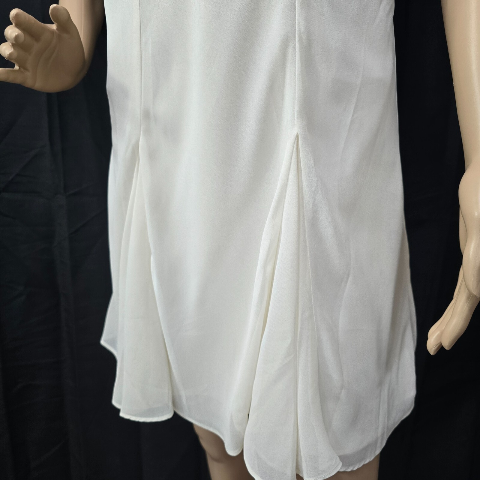 NWT VALERIE STEVENS NIGHTGOWN & ROBE SET, CREAM, SIZE S