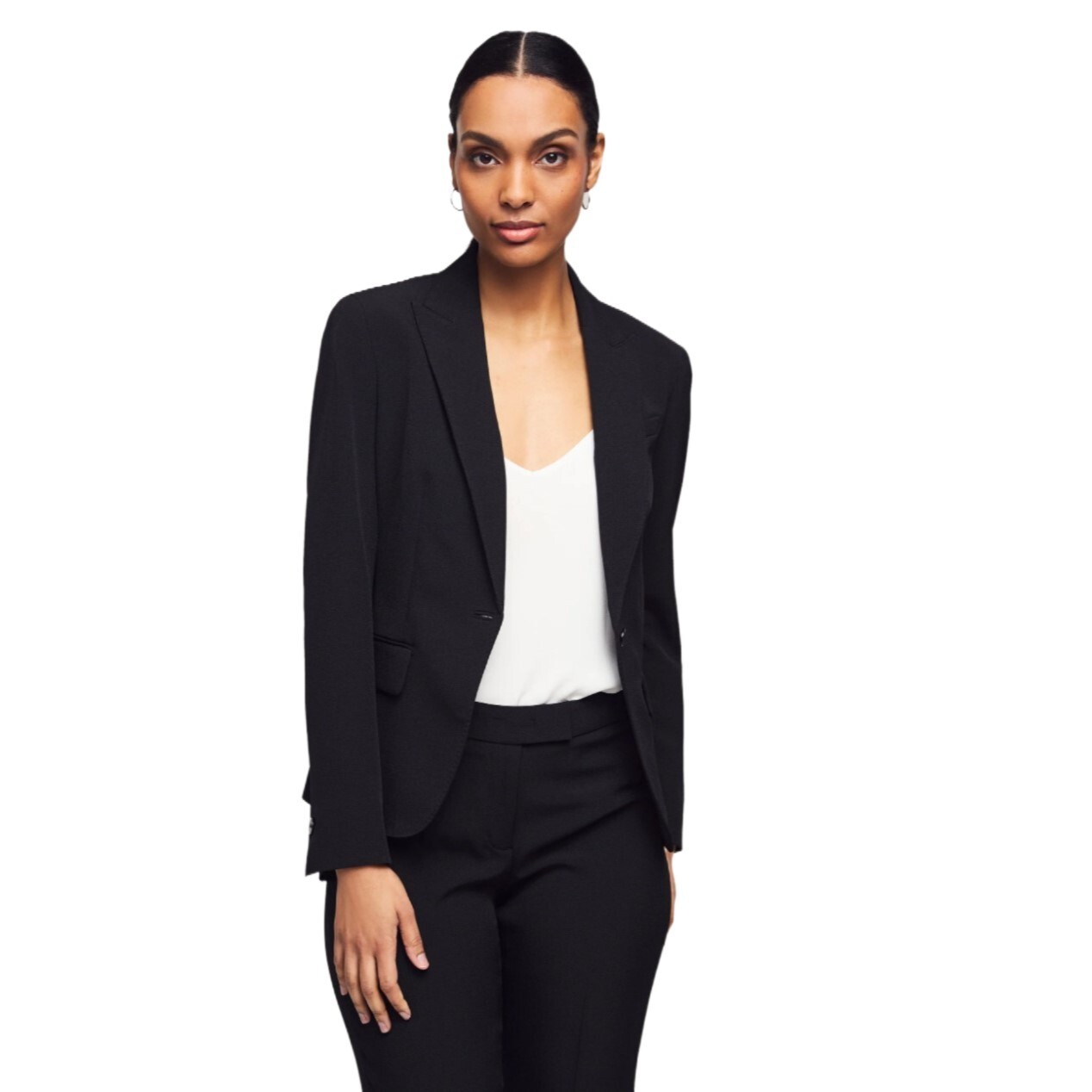 Anne Klein Women’s Executive Collection 2-Pc. Suit Set, Black - Size 8