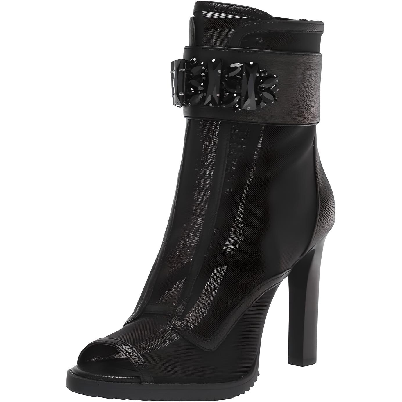 Karl Lagerfeld Paris Women's Blayze Lug Sole Fashion Ankle Booties – Size 8M