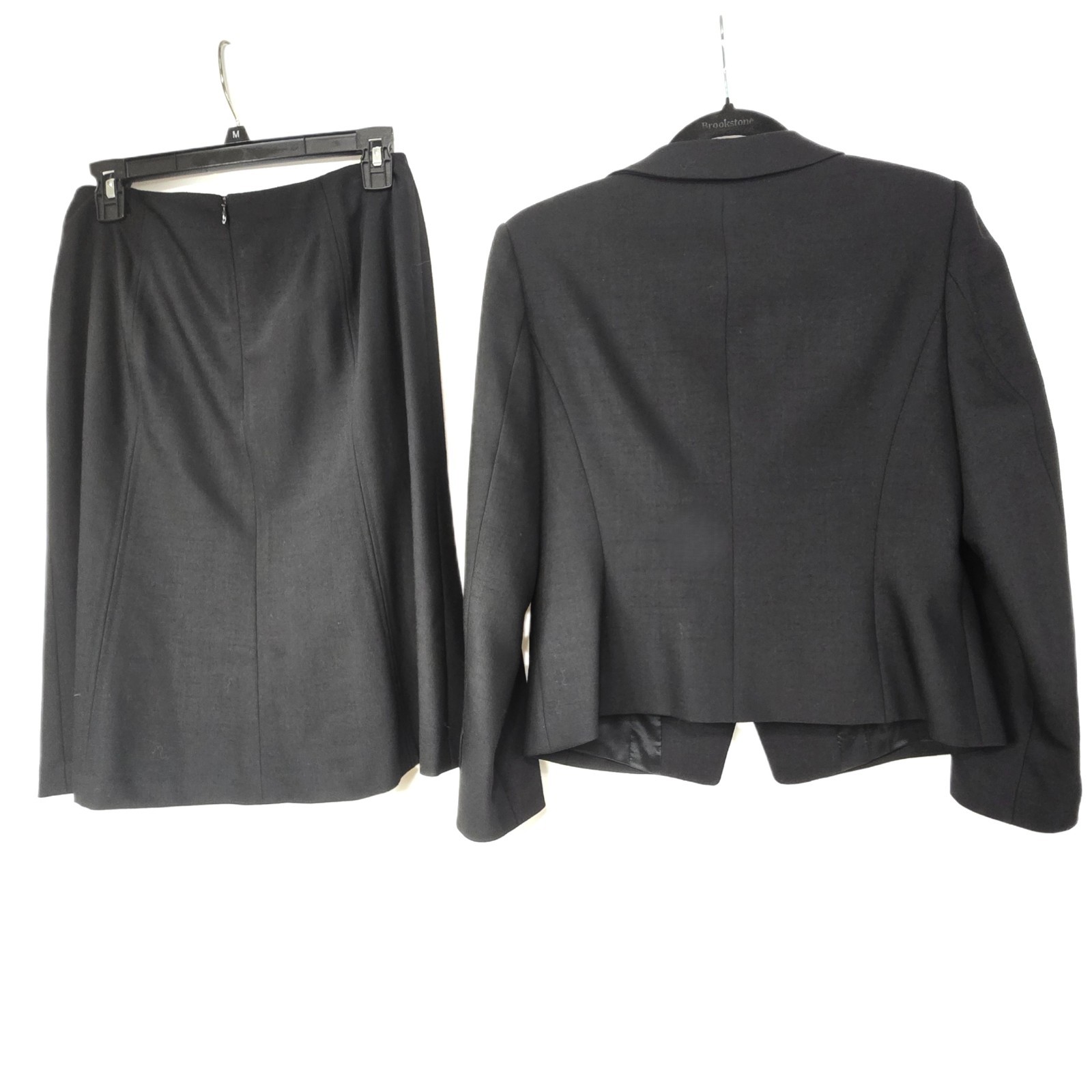 Talbots Women’s Wool Blend Black Business Office Workwear Suit Set 6P