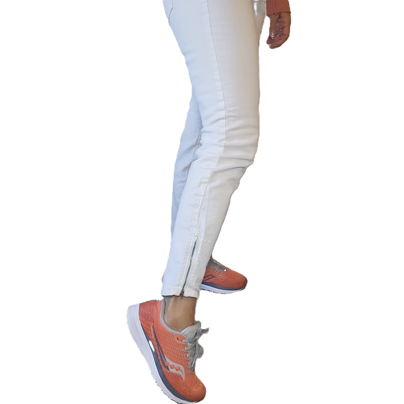 Armani Exchange Women’s Skinny White Jeans - Size 6 - Simply Stunning