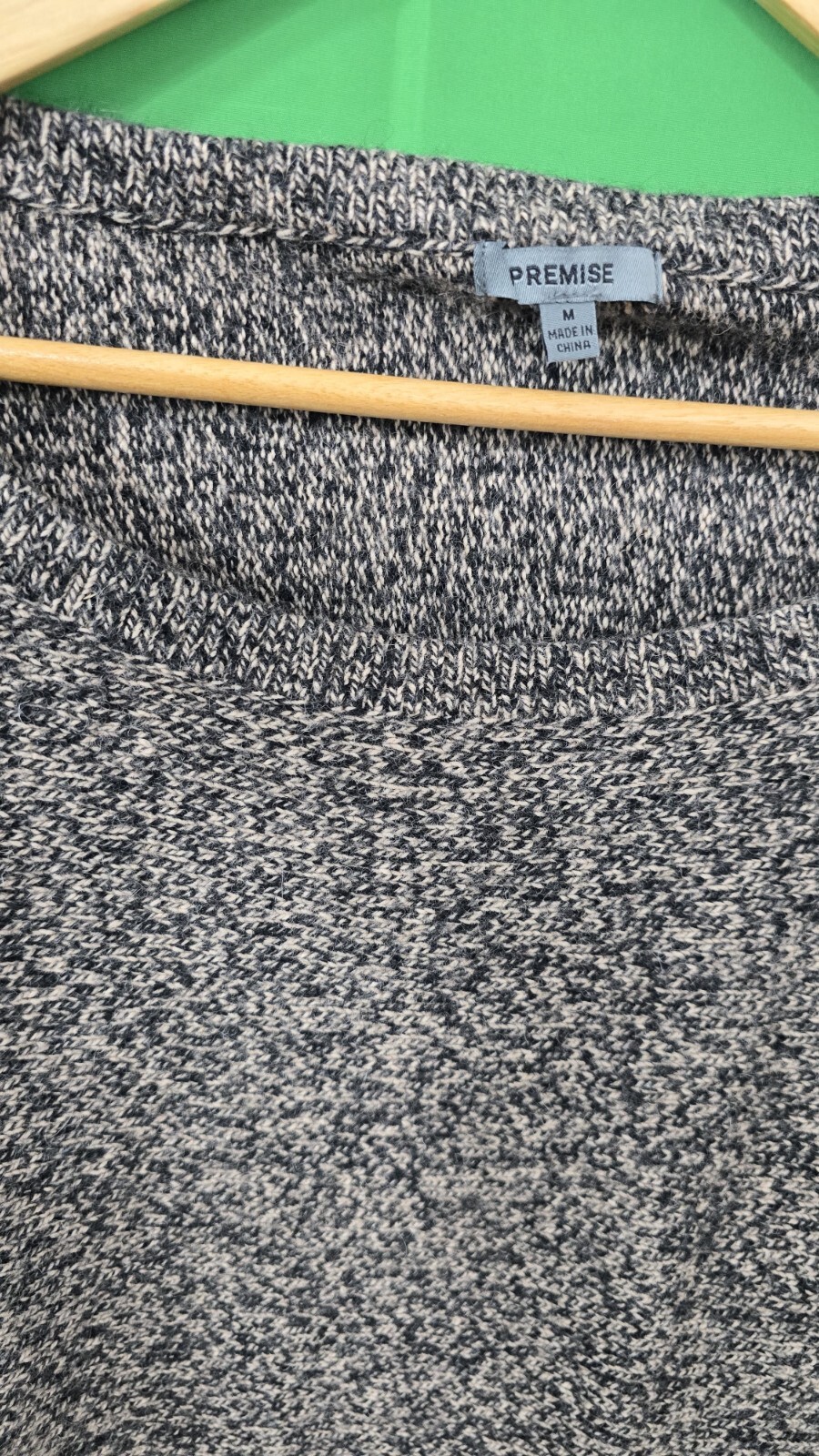 Premise Beautiful & Comfortable Black & Tan Sweater - Size M