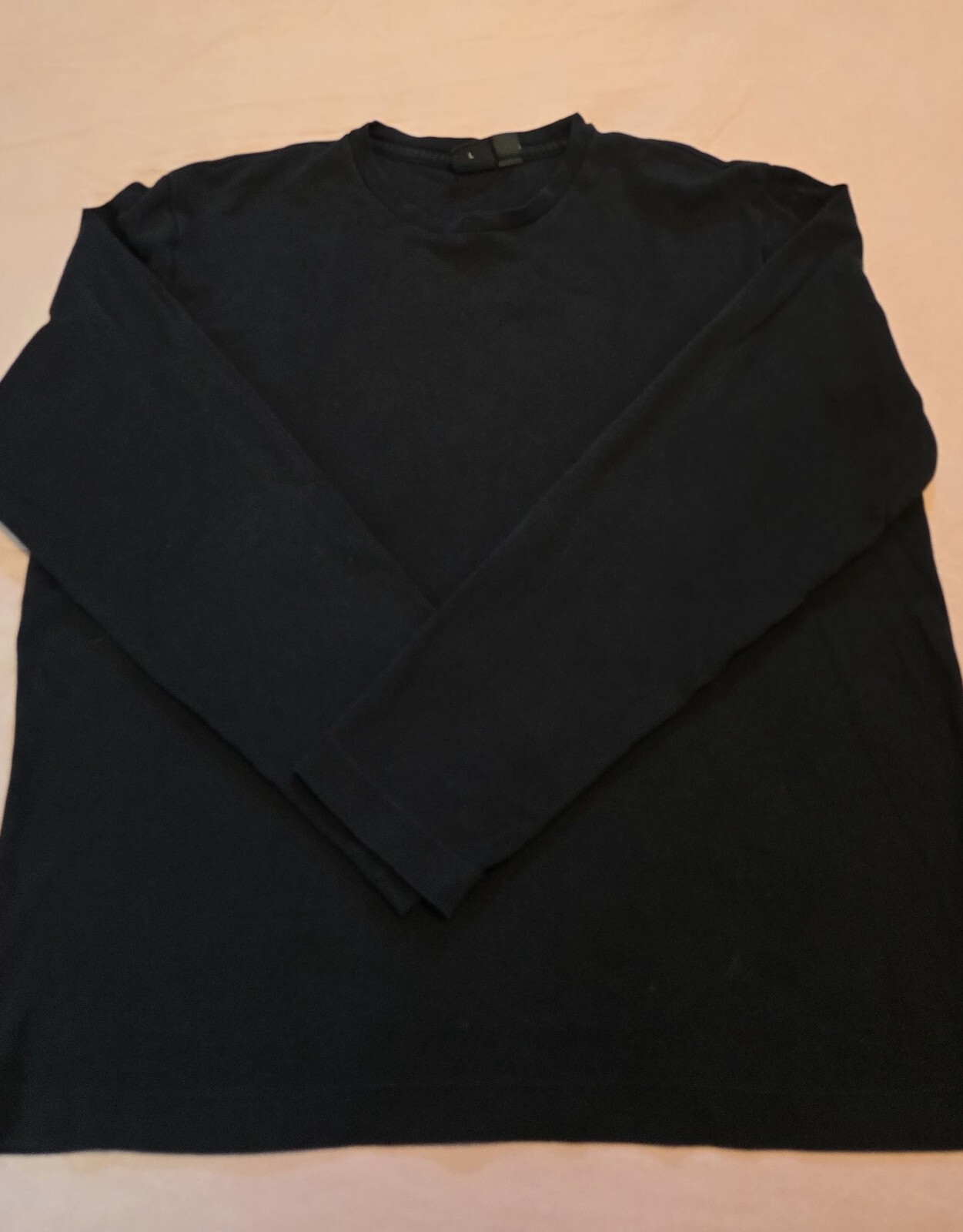 Hugo Boss Women's T-Shirt - Black (Size L) | 100% Thick Cotton | Comfortable