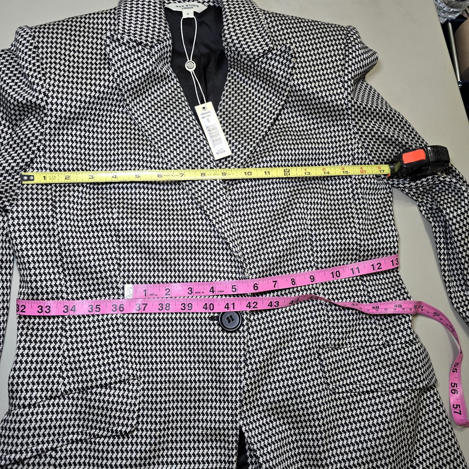 Max Studio London - Women's Blazer & Pants Suit, Size S - Brand New with Tags!