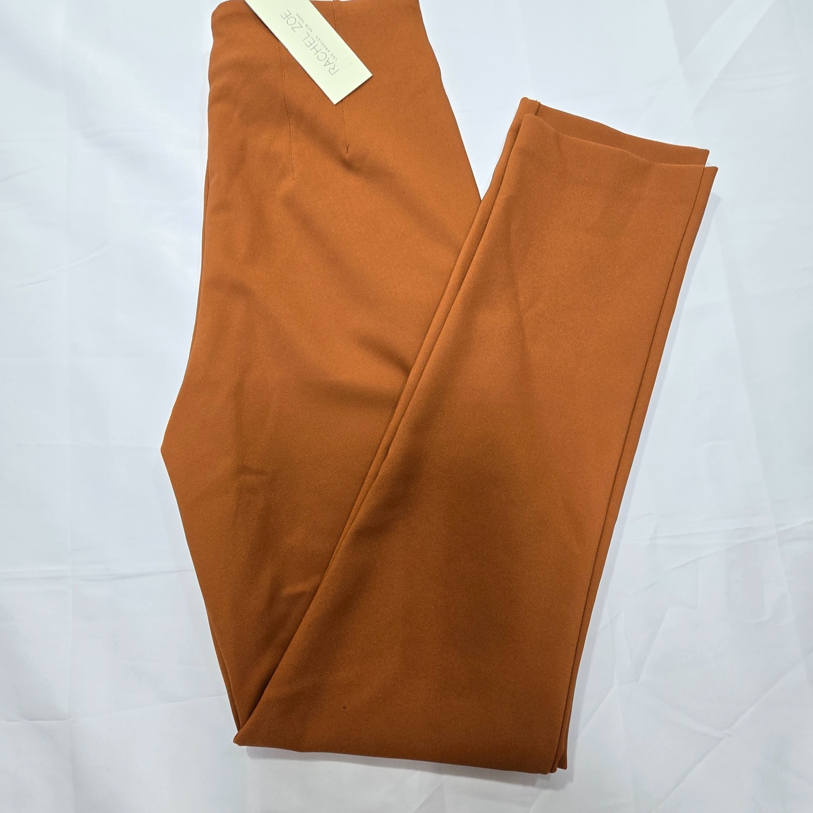 Rachel Zoe Women’s High Waist Brown Ankle Pants Size 2 Stretch