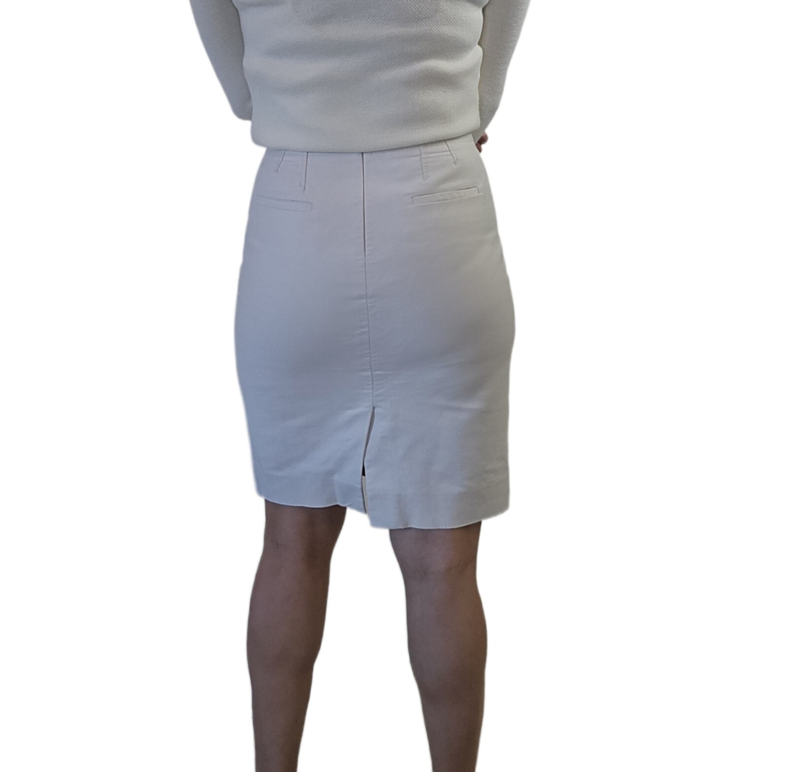 J.Crew Women's No. 2 Pencil Skirt, Cotton Blend, Bi-Stretch, Size 2