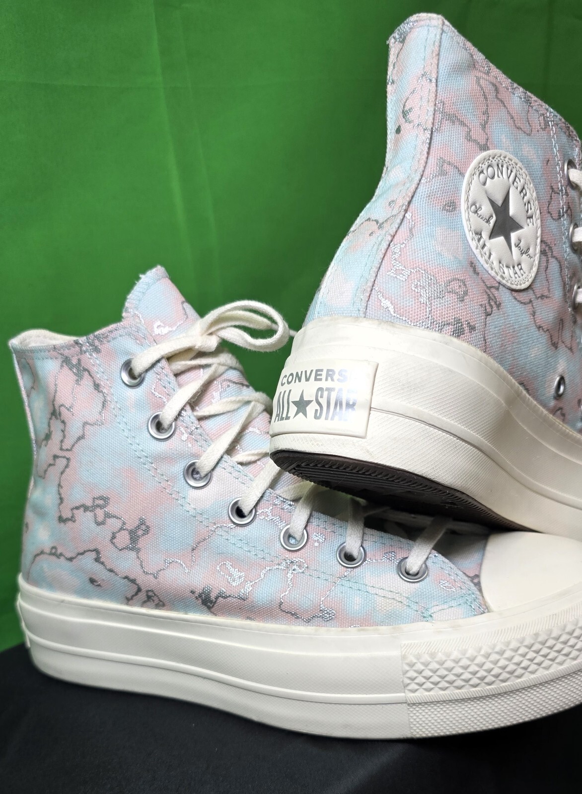 Chuck Taylor All Star Lift Platform High 'Marble' - Women's  Size 7.5