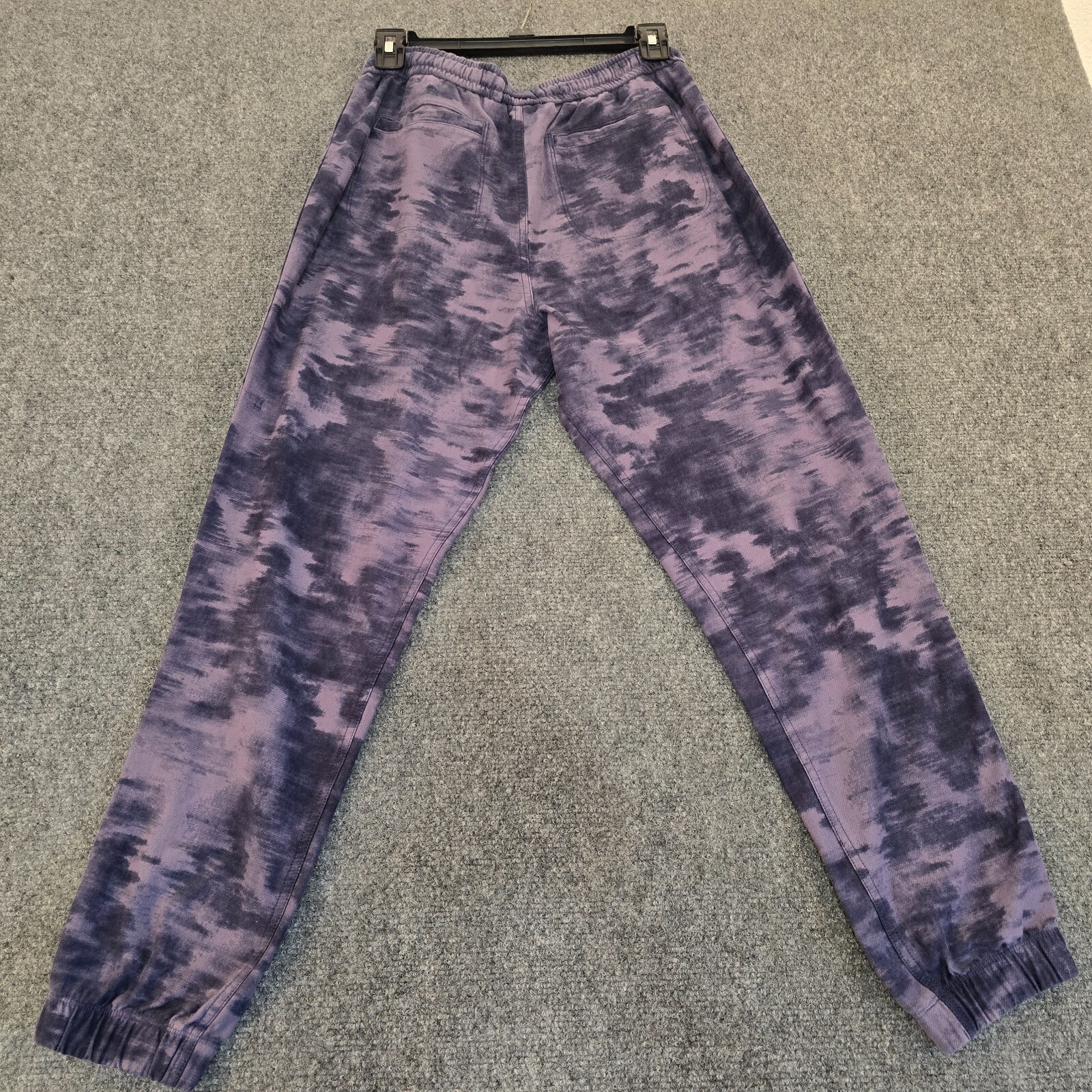 Athleta Farallon Printed Jogger Size 6 Inversion Medieval Violet Tie Dye Blue