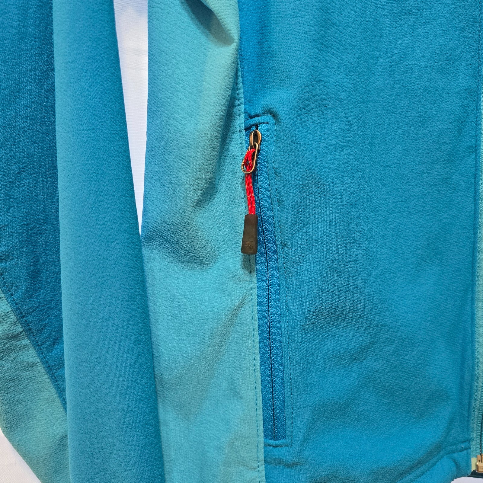 The North Face TNF Summit Series Apex Softshell Jacket Womens Size XS Blue Solid
