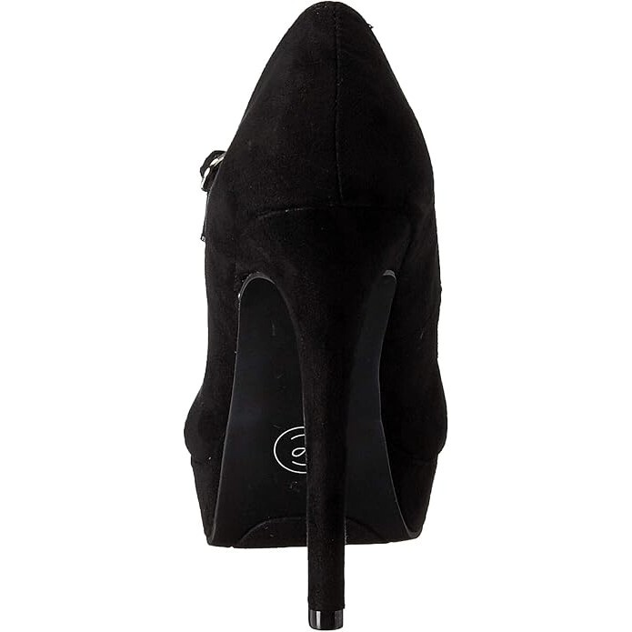 Chinese Laundry Women's Whimsical Mary Jane Pumps – Black Suede, Size 7