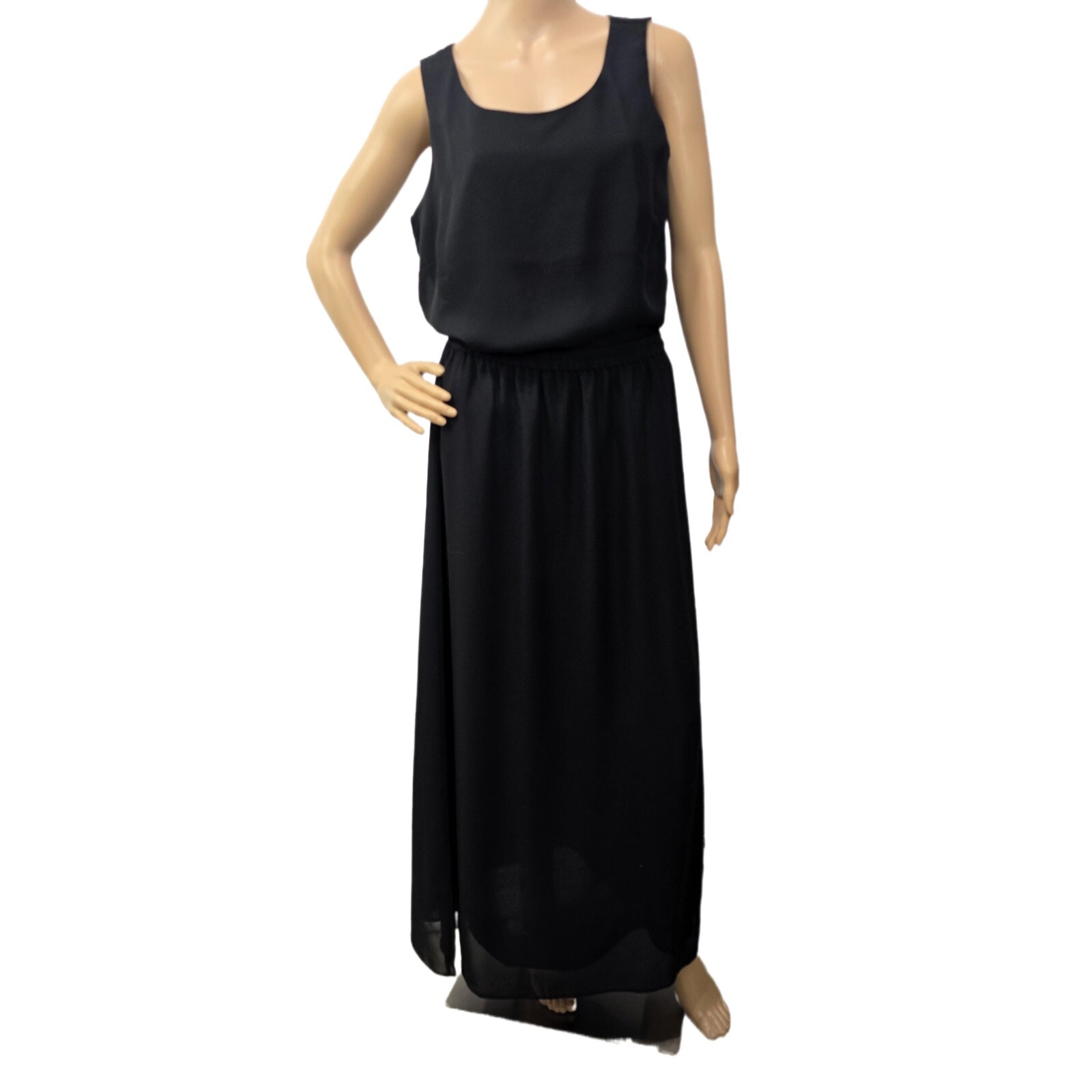 Draper's & Damons 2-Piece Set: Black Tank Top & Skirt - Size M