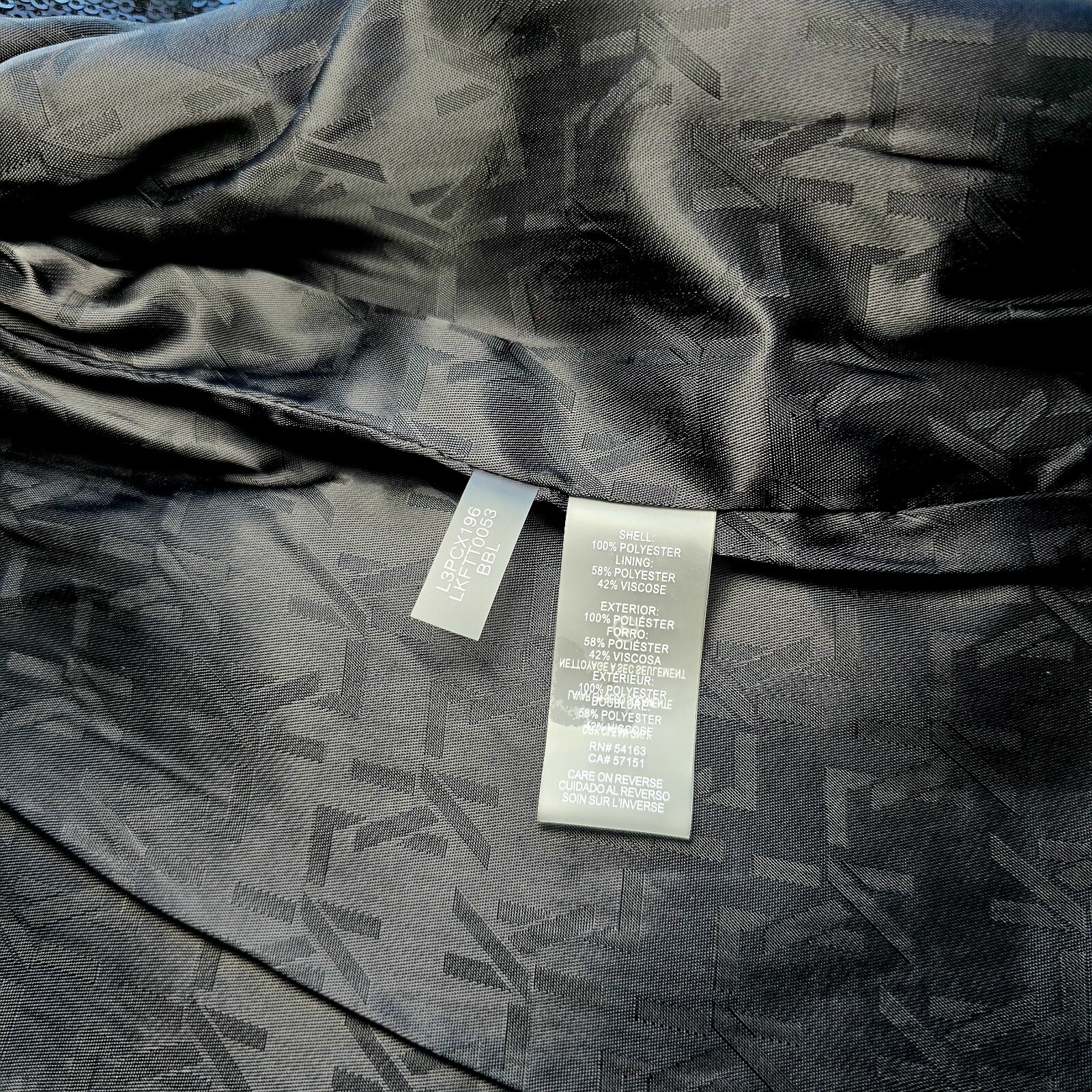 KARL LAGERFELD PARIS - Women's Sequined Moto Jacket – Size XS – NEW!