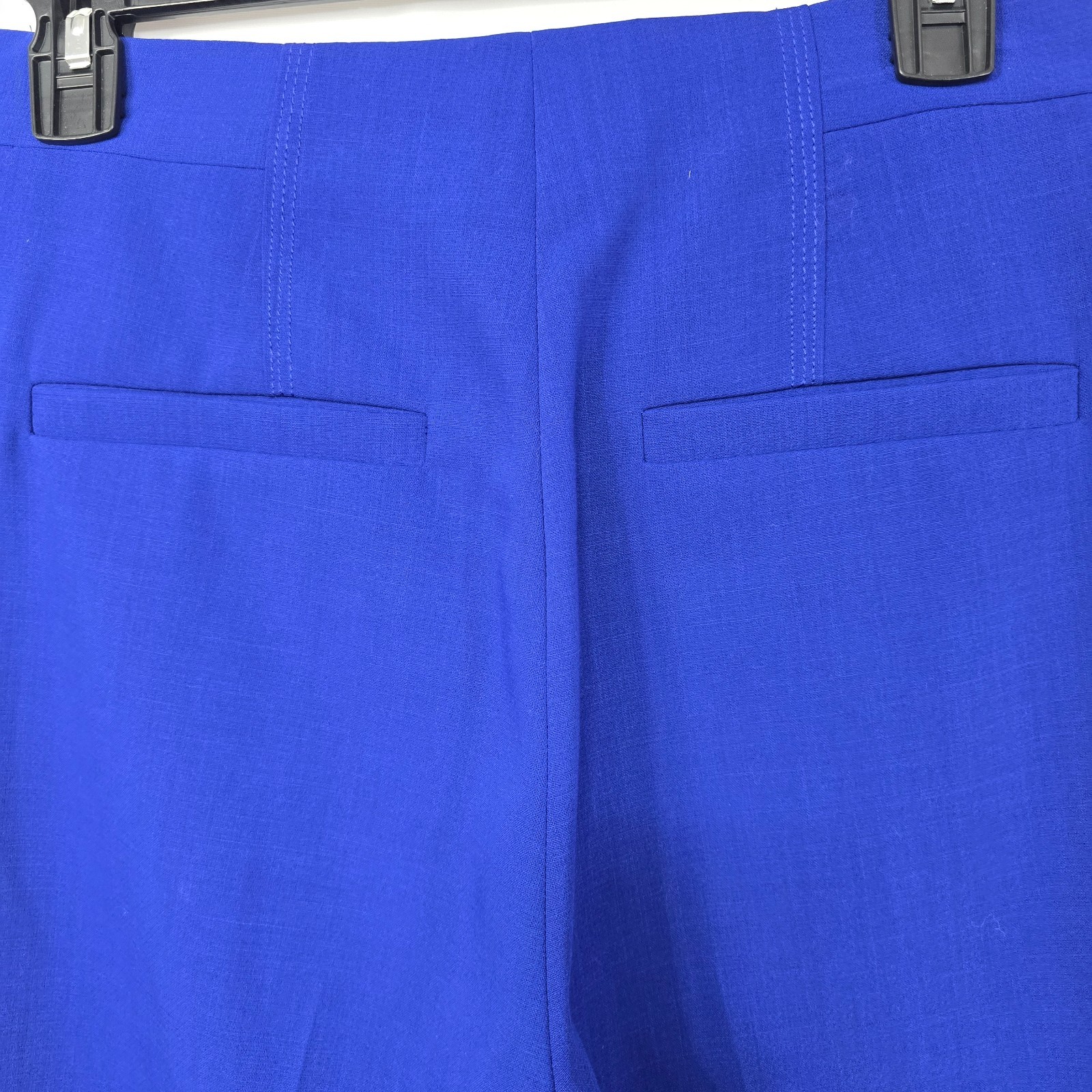 COS Women’s Blue Wool Blend Cropped Ankle Pants Size 6 – Tailored Pockets