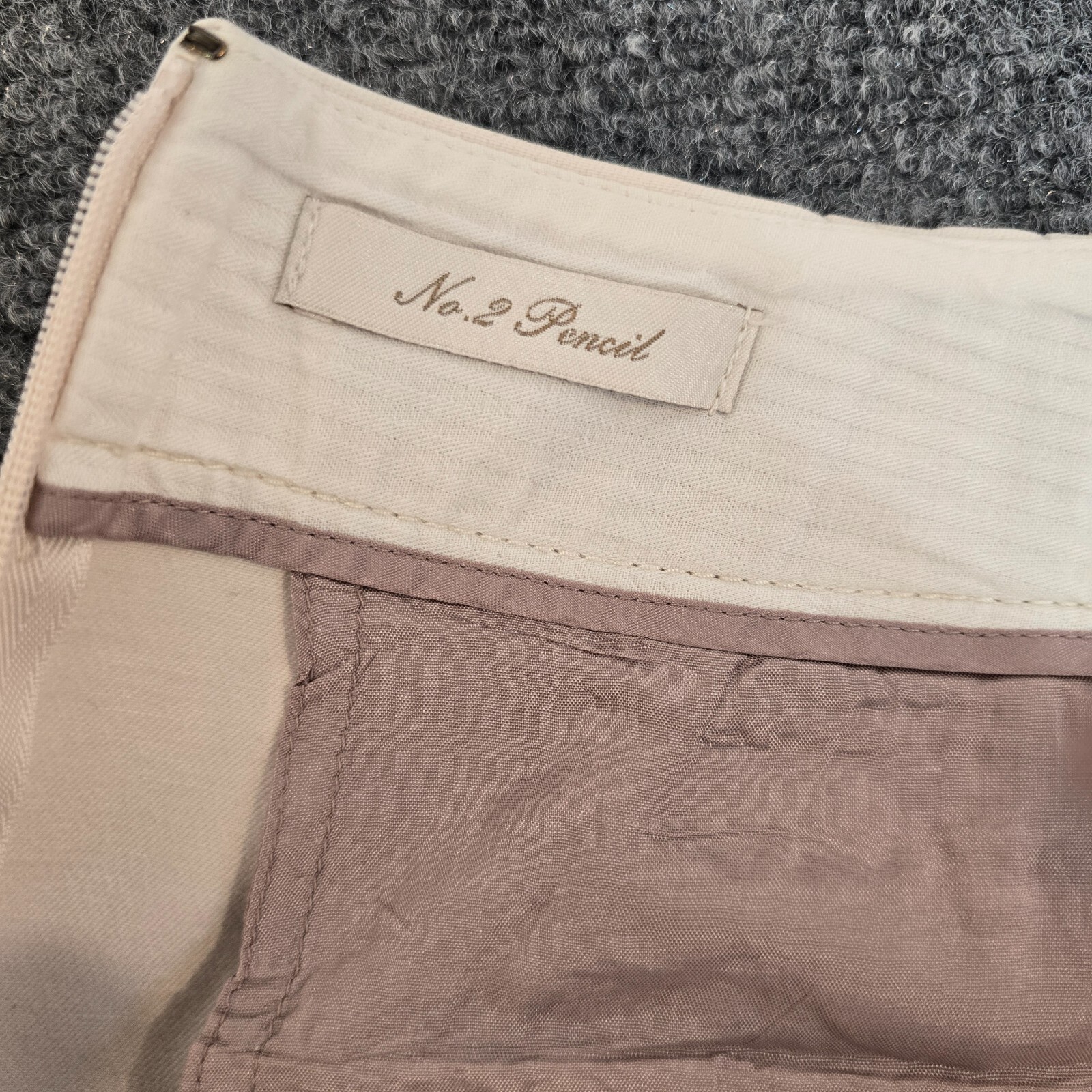 J.Crew Women's No. 2 Pencil Skirt, Cotton Blend, Bi-Stretch, Size 2
