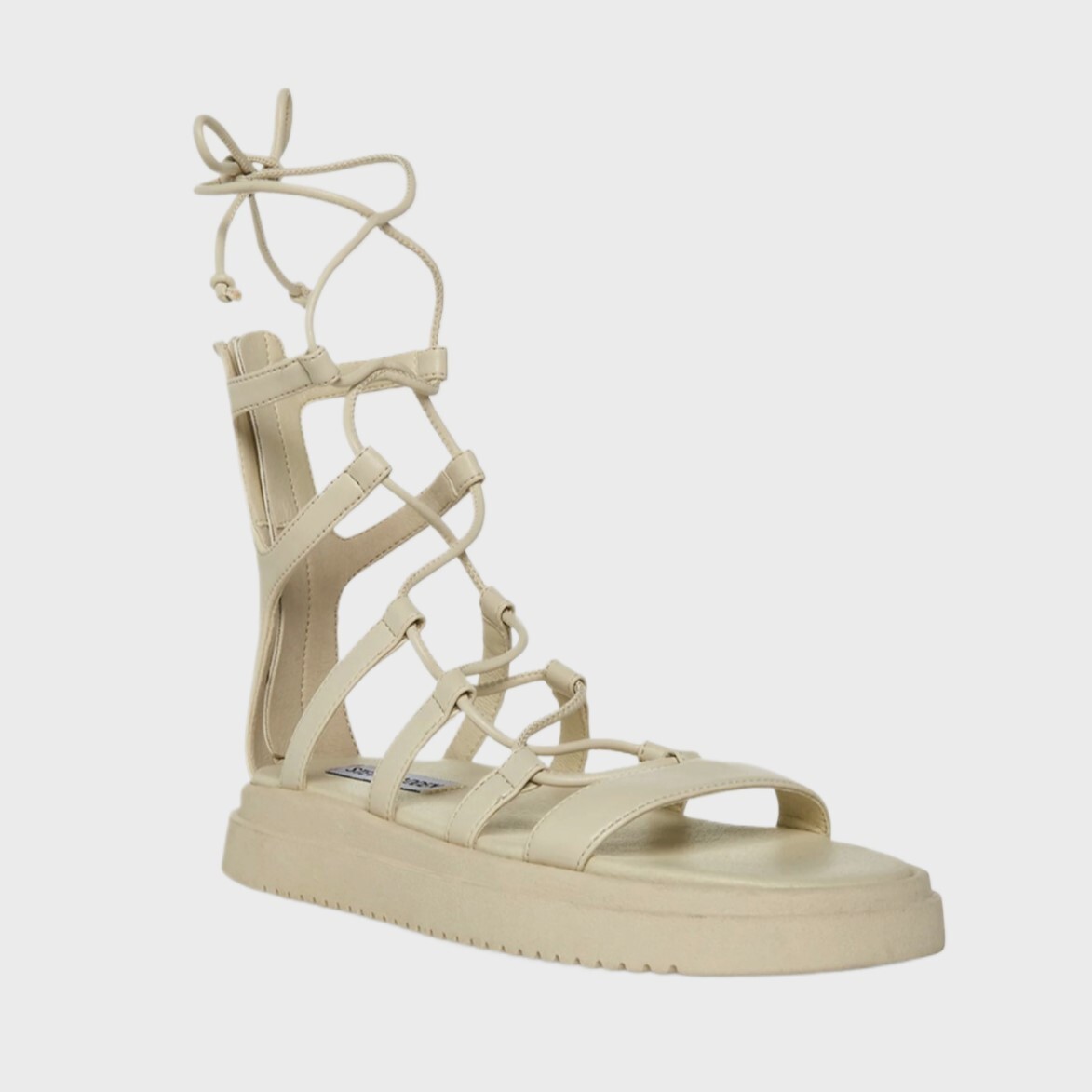 Steve Madden Mel Gladiator Sandals – Bone – Size 8.5 M | Excellent Condition