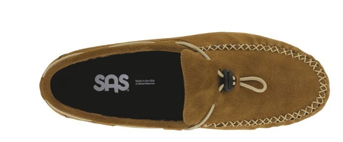 SAS Women's Running Late-X Slip On Loafers Turbinado -Tan - 10 WIDE.