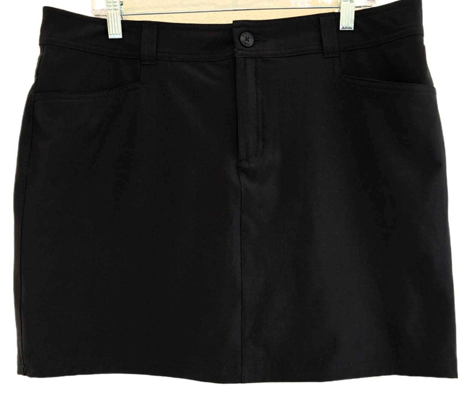 Eddie Bauer Women's Adventurer 2.0 Skort UPF 50 – Black, Size 12