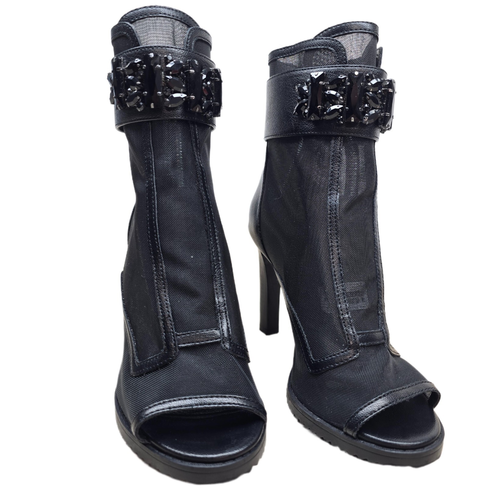 Karl Lagerfeld Paris Women's Blayze Lug Sole Fashion Ankle Booties – Size 8M