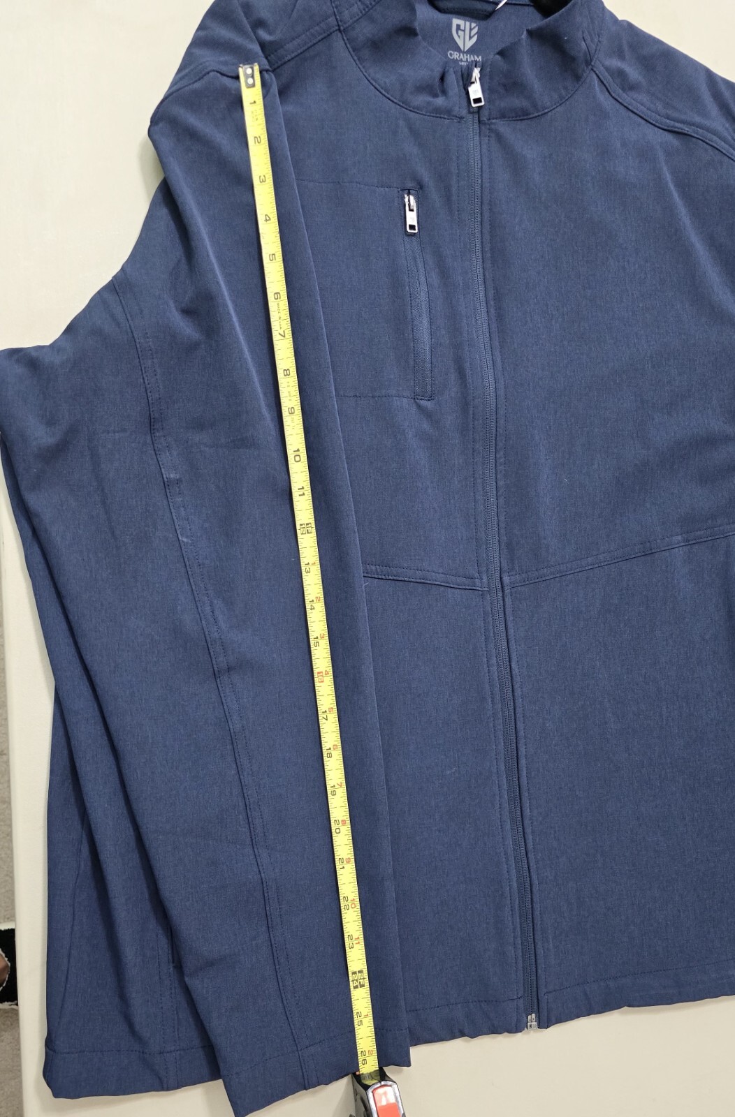Graham Luxe Golf Jacket  Blue Depths GL3121 -  Size XL - New