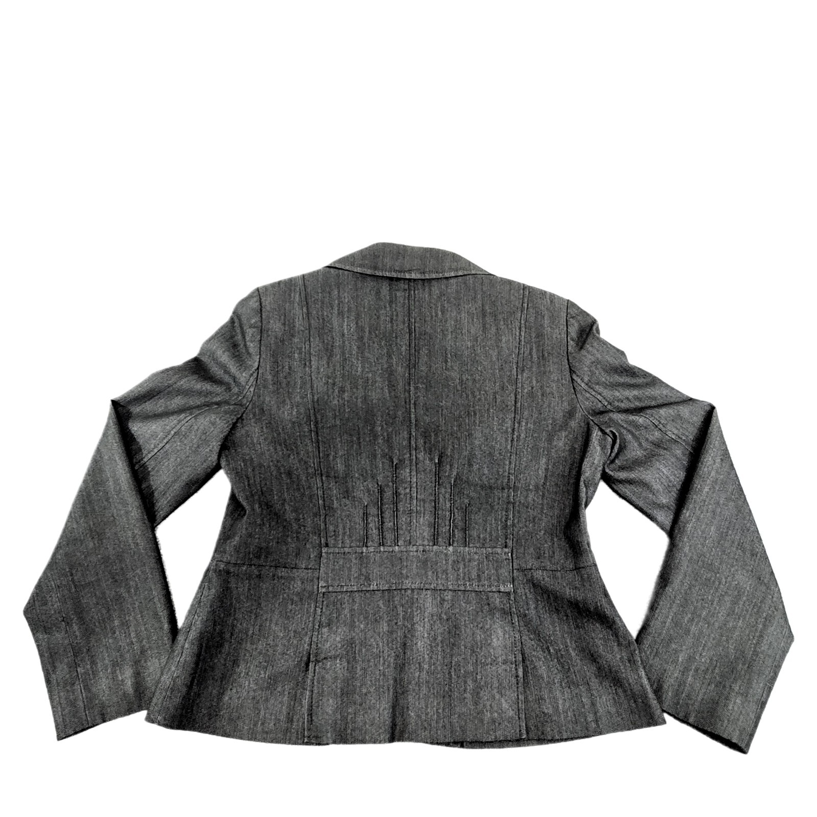 LOFT Women’s Blazer, Black, Size 12 – Two-Button, V-Neck, Excellent Condition
