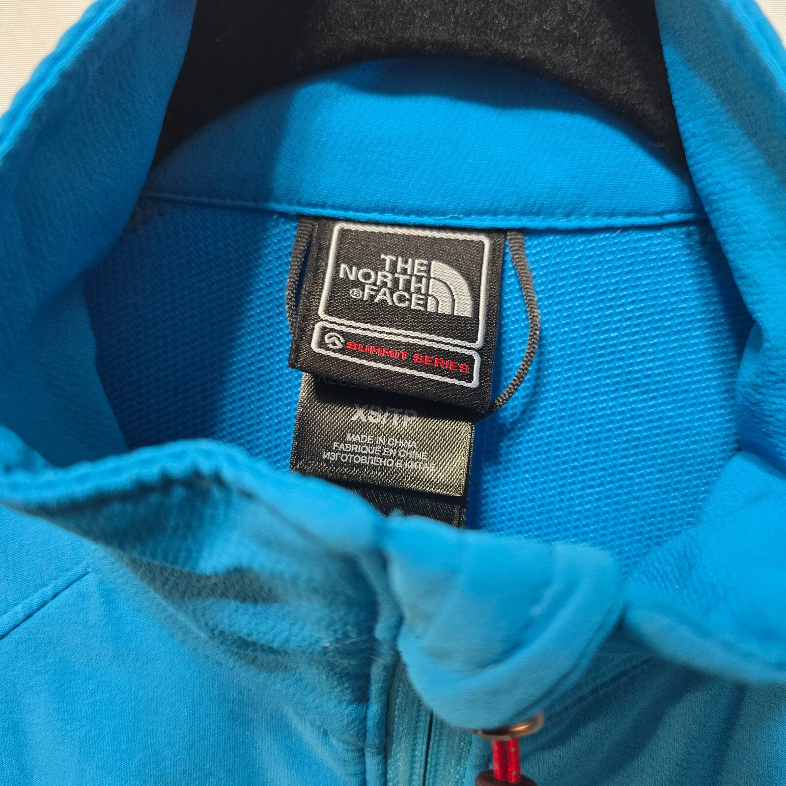 The North Face TNF Summit Series Apex Softshell Jacket Womens Size XS Blue Solid