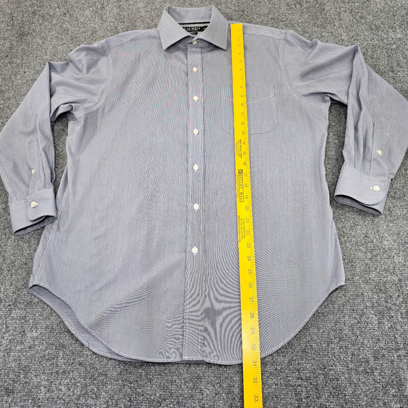 Lauren Ralph Lauren Men’s Classic Fit Non-Iron Dress Shirt - Size 16 (32/33)