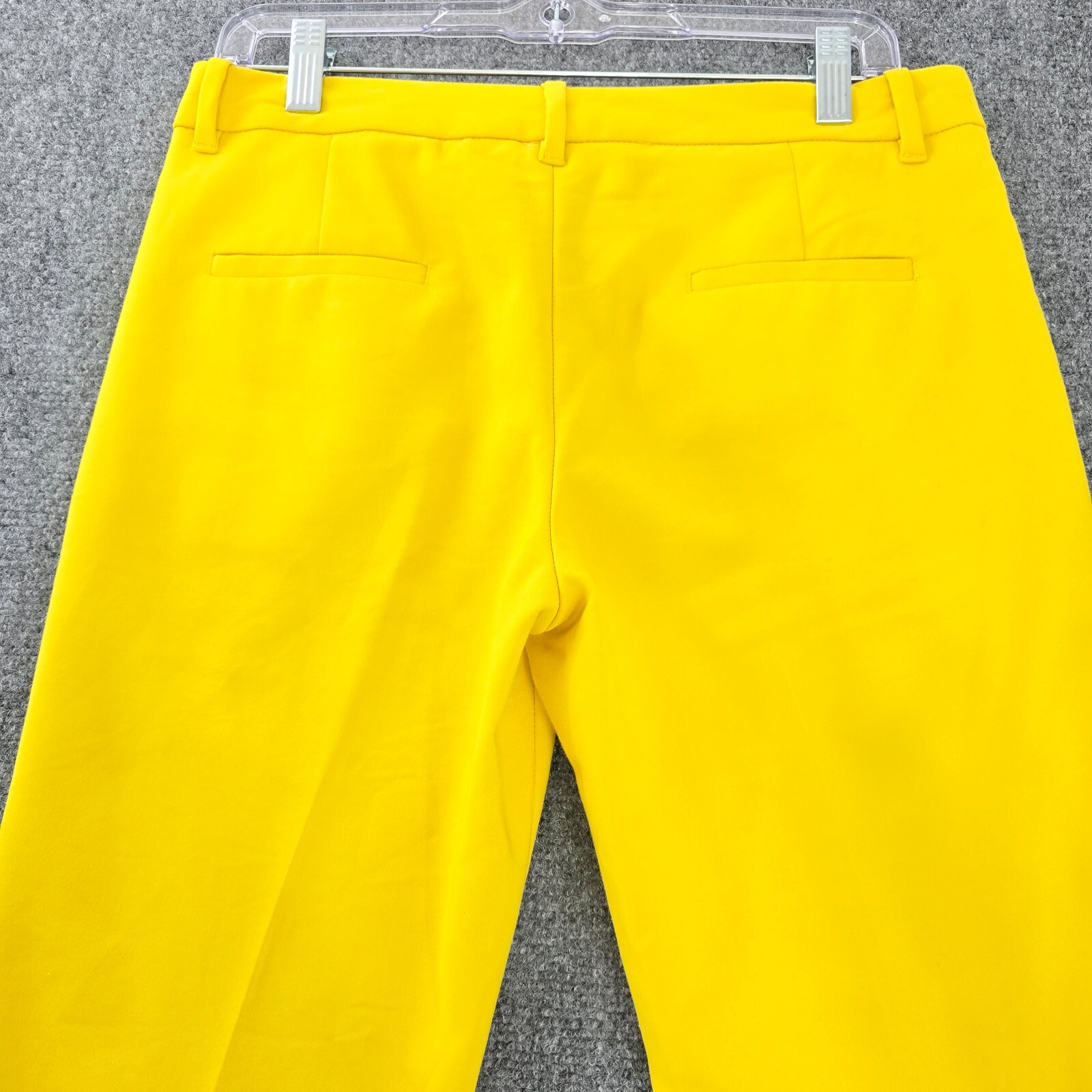Zara Women's Vibrant Yellow Ankle Skinny Pants – Chino Fit | Size 4
