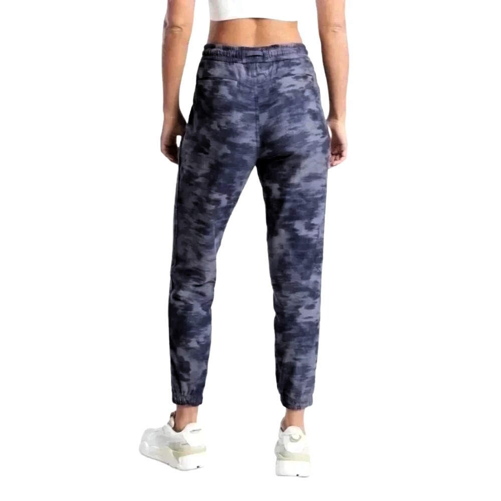 Athleta Farallon Printed Jogger Size 6 Inversion Medieval Violet Tie Dye Blue
