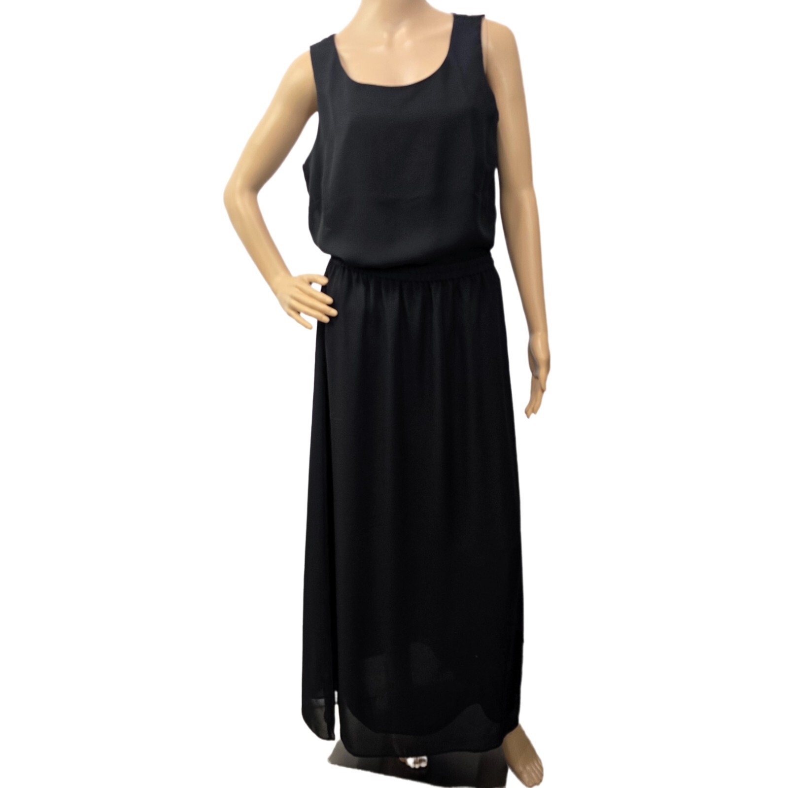 Draper's & Damons 2-Piece Set: Black Tank Top & Skirt - Size M