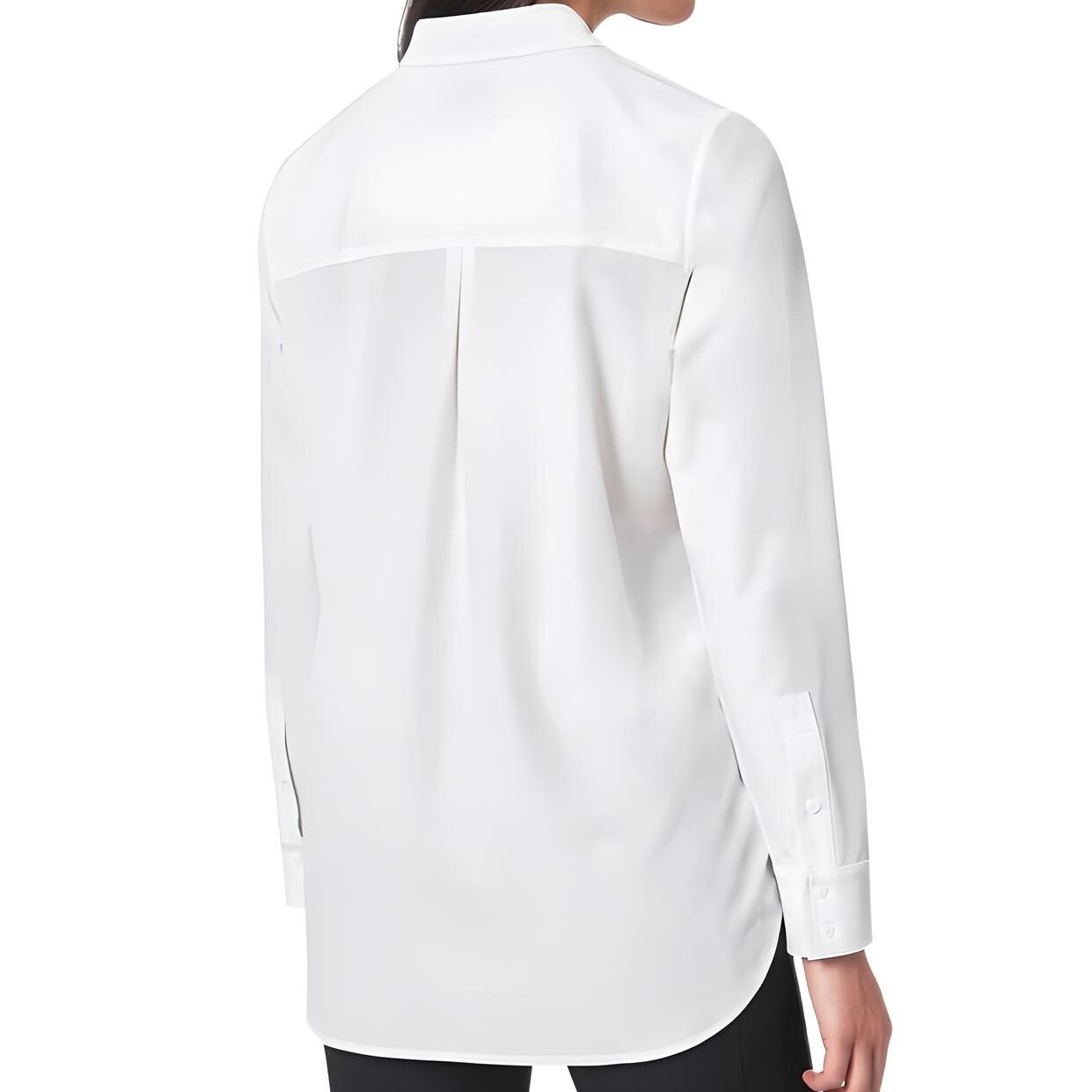 Modern Ambition Women's Delightfully Technical Travel Shirt – Size S White