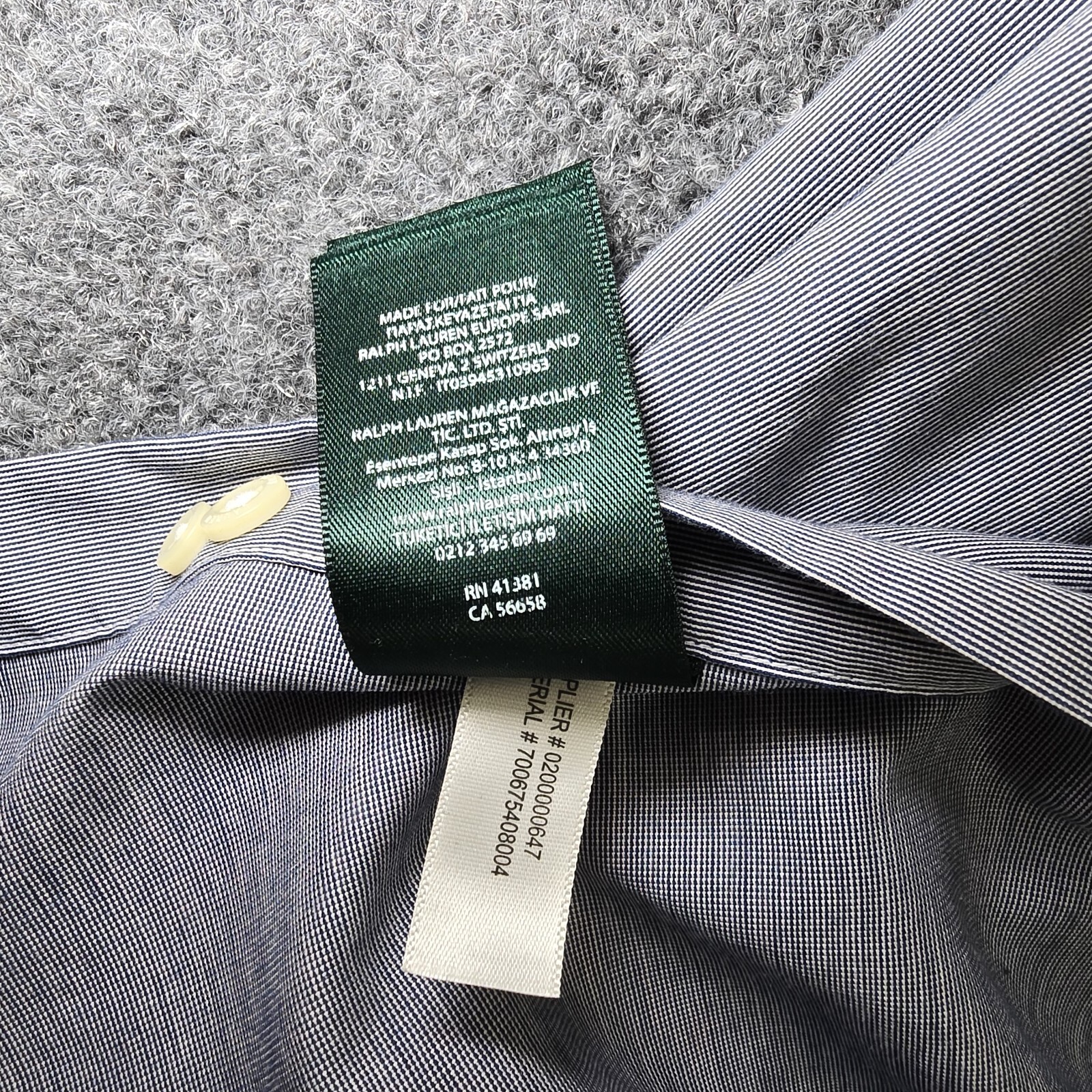 Lauren Ralph Lauren Men’s Classic Fit Non-Iron Dress Shirt - Size 16 (32/33)