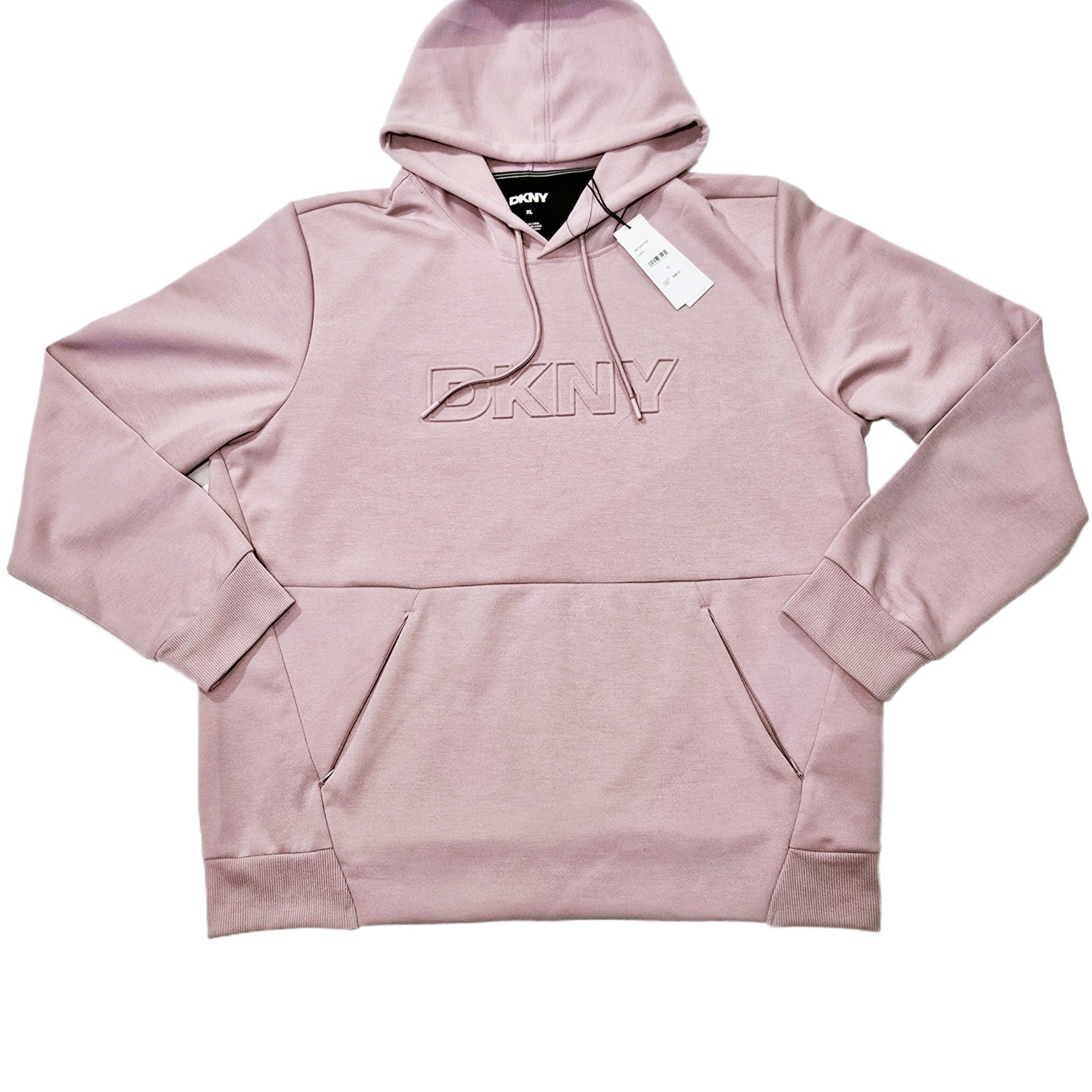 DKNY Women’s Activewear Sport Hoodie Quartz Pink Sweatshirt XL NWT