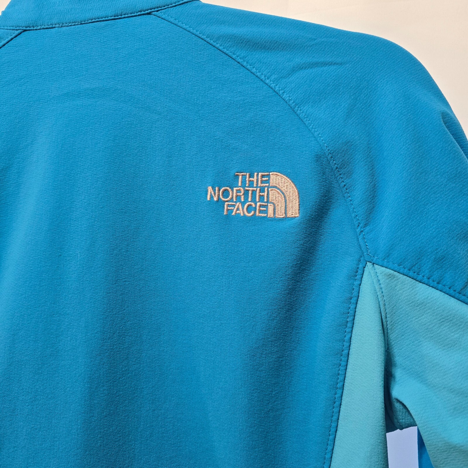 The North Face TNF Summit Series Apex Softshell Jacket Womens Size XS Blue Solid