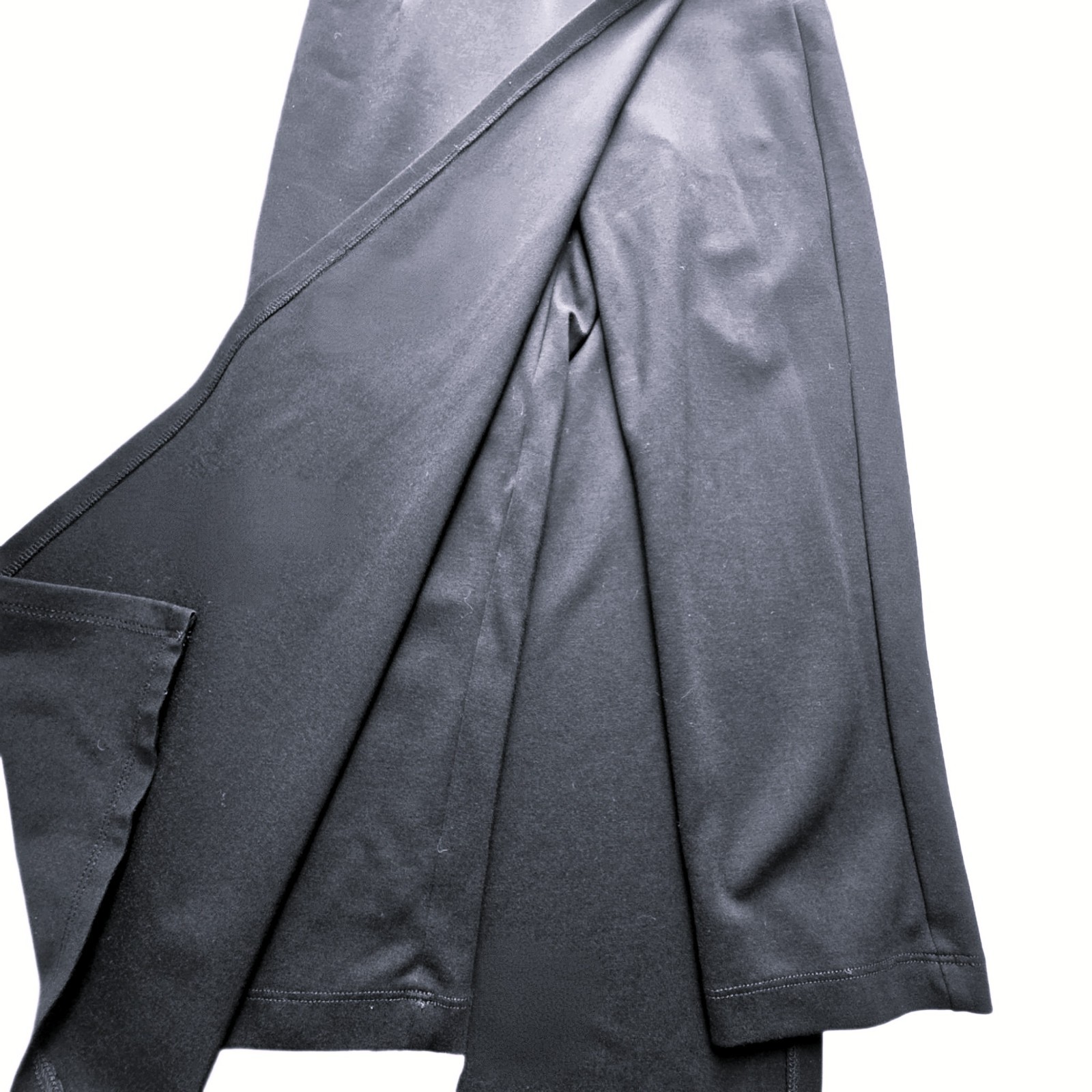 Betabrand ‘The Sassiest Pants’ Skirt-Overlay Capri XS – Ponte Stretch Knit