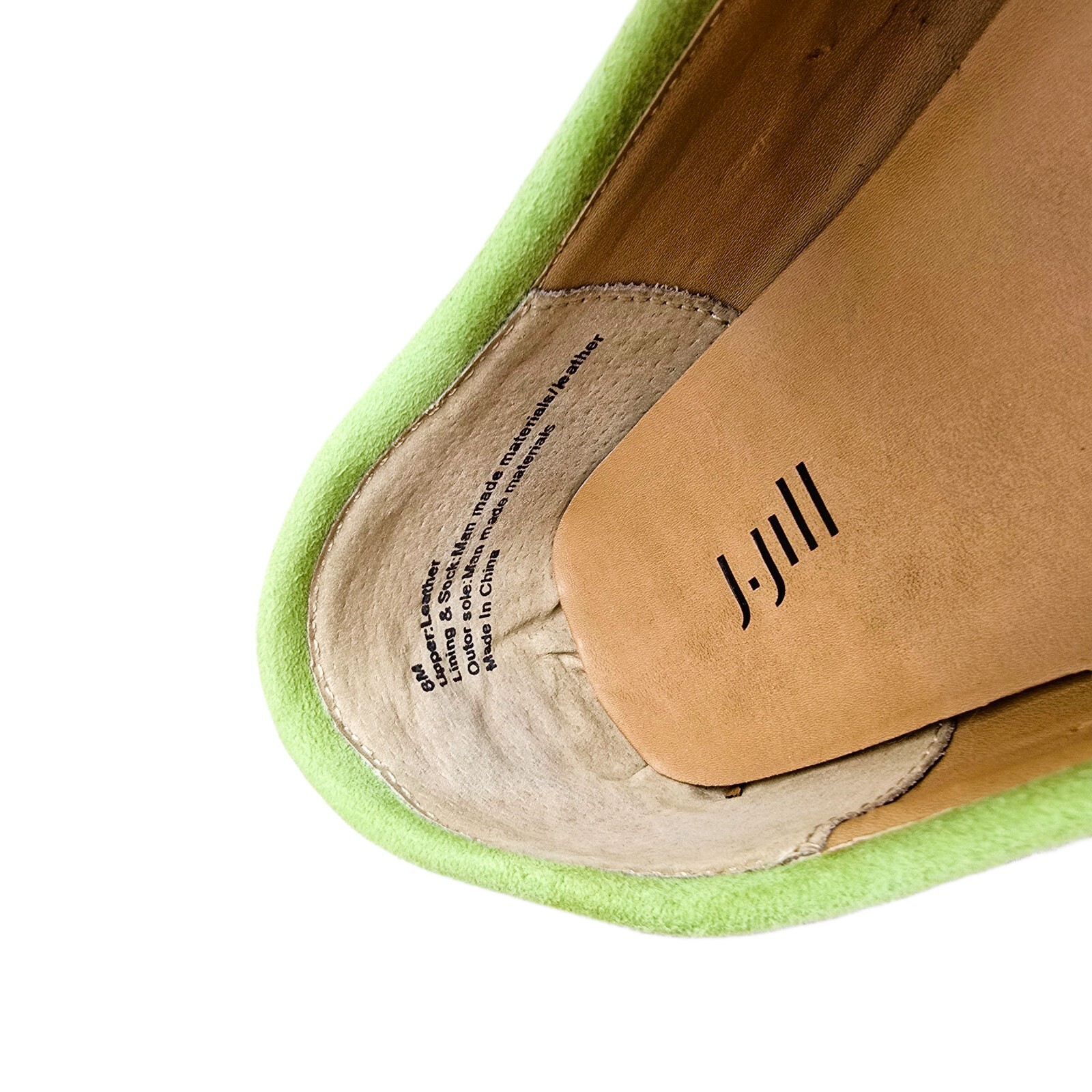 J. Jill Women’s Green Suede Moccasins – Size 8M | Excellent Condition
