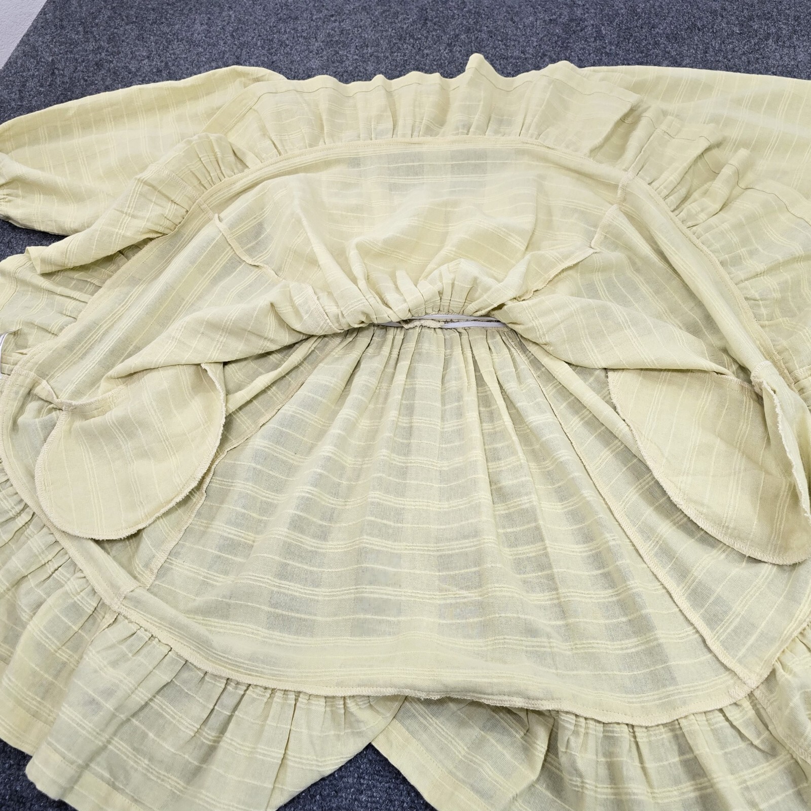 Free People Romantic Yellow Mini Dress – A Stunning Choice for Women, Size XS