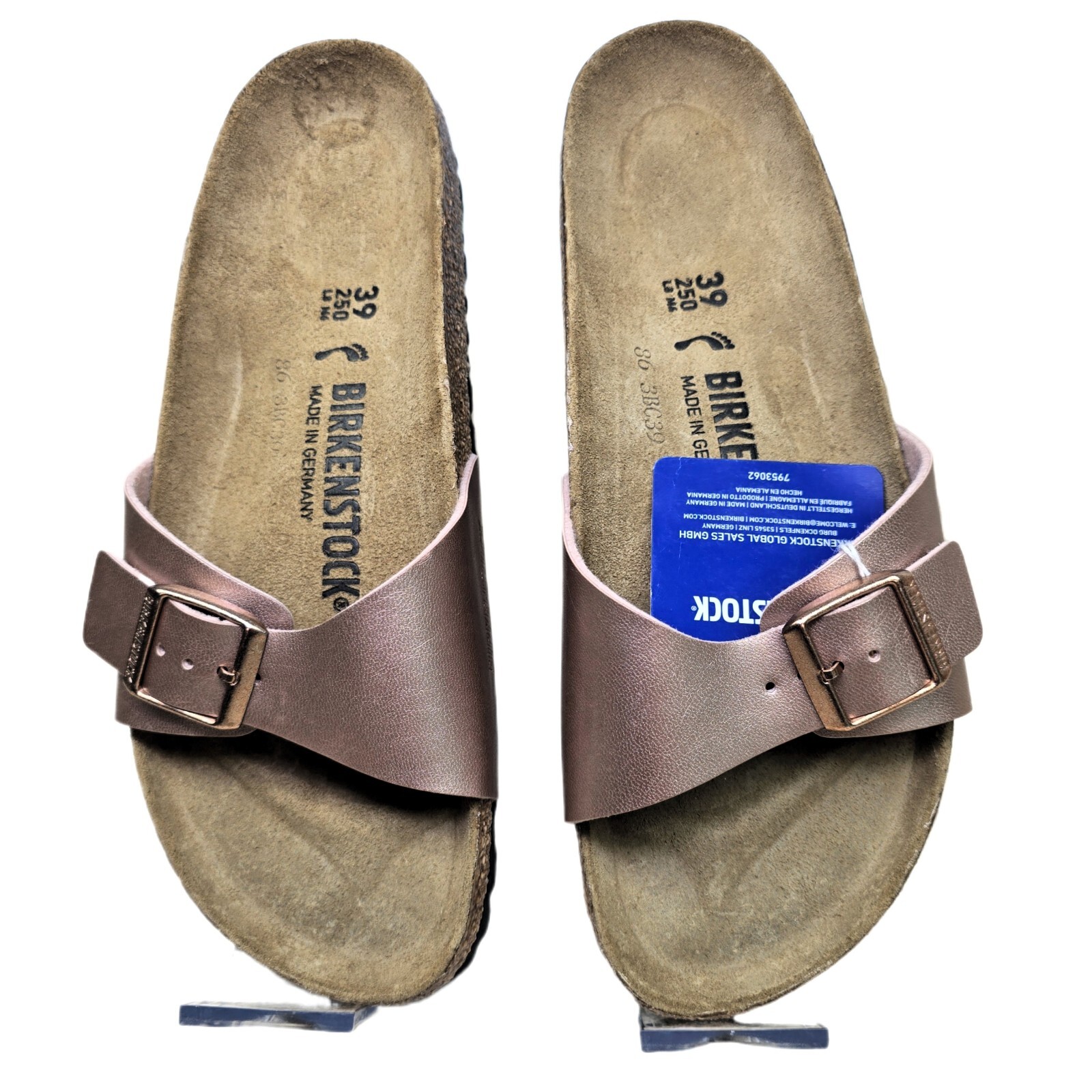 Birkenstock Madrid Metallic Sandal US Women’s Size 8, Men’s 6