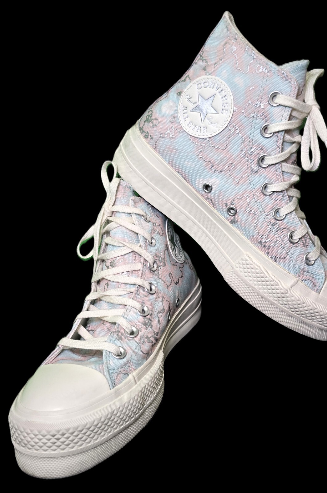 Chuck Taylor All Star Lift Platform High 'Marble' - Women's  Size 7.5