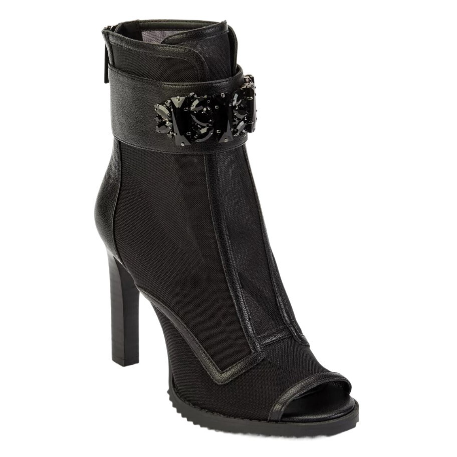Karl Lagerfeld Paris Women's Blayze Lug Sole Fashion Ankle Booties – Size 8M