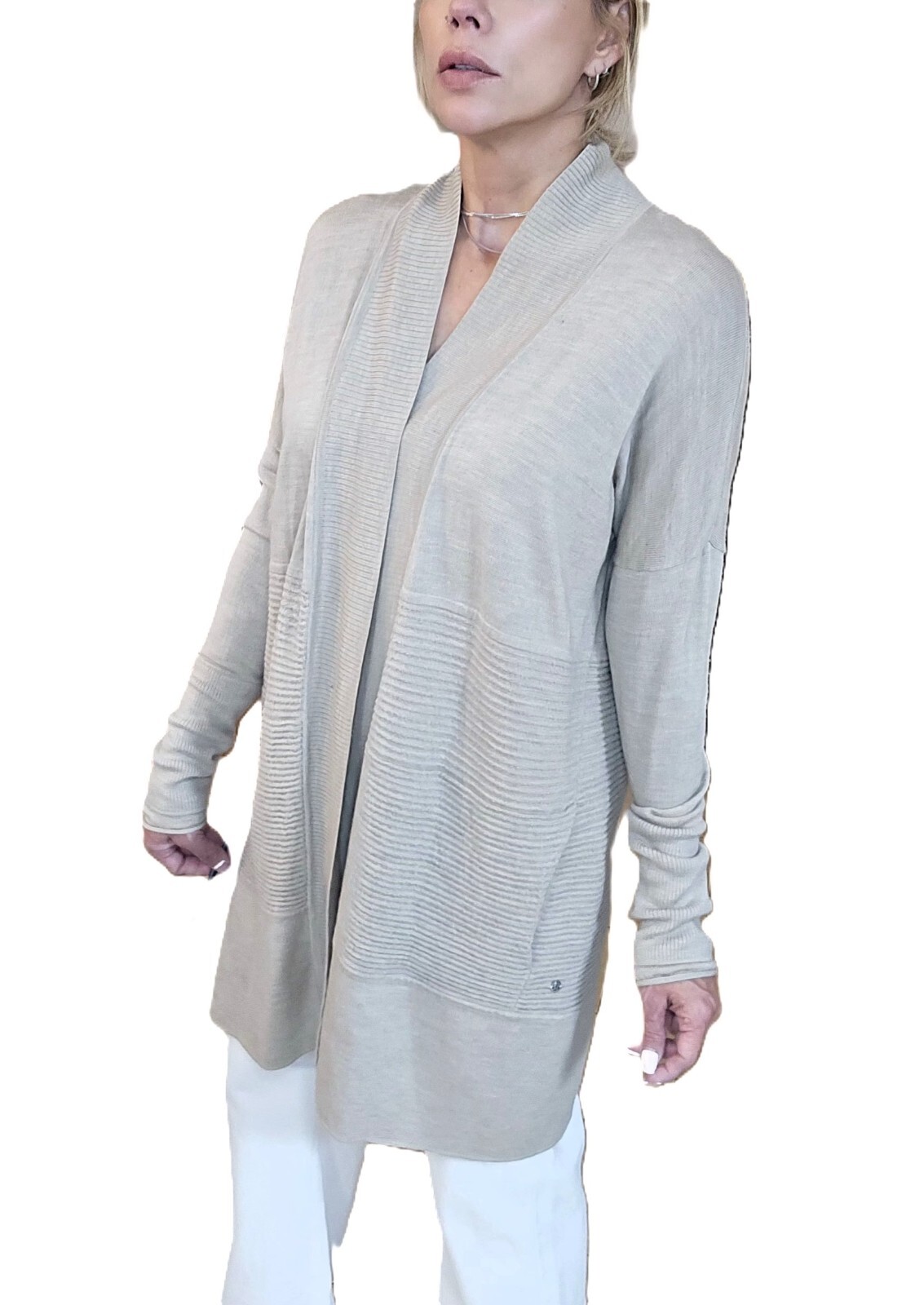 Lululemon Merino Wool Cardigan Sweater – Size 8 – Cream