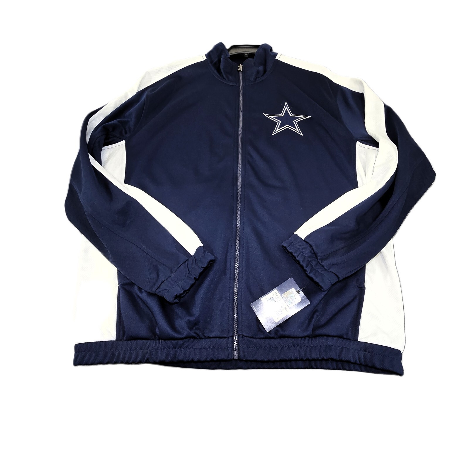 NFL Dallas Cowboys Full-Zip Jacket | Size XL | Blue & White | NWT