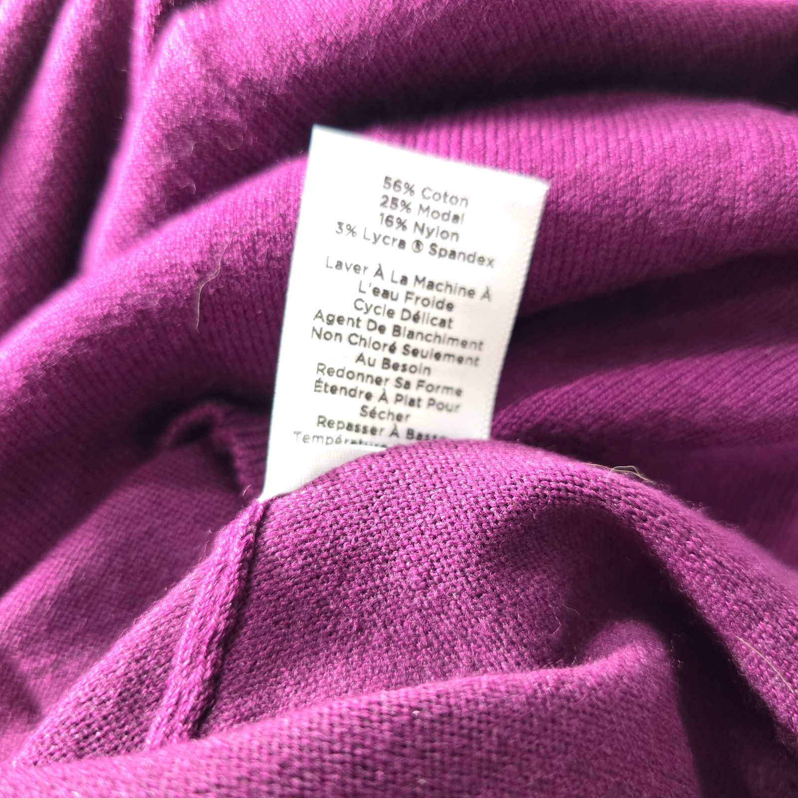 Talbots Women’s Purple Wine Turtleneck Sweater Long Sleeve Knit Size S NWT