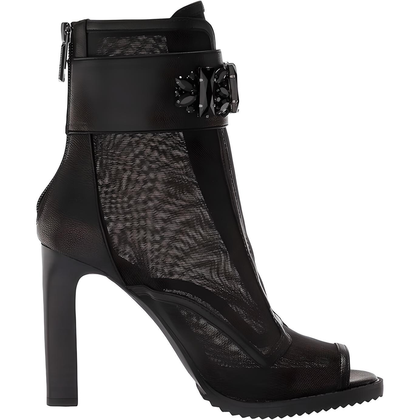 Karl Lagerfeld Paris Women's Blayze Lug Sole Fashion Ankle Booties – Size 8M