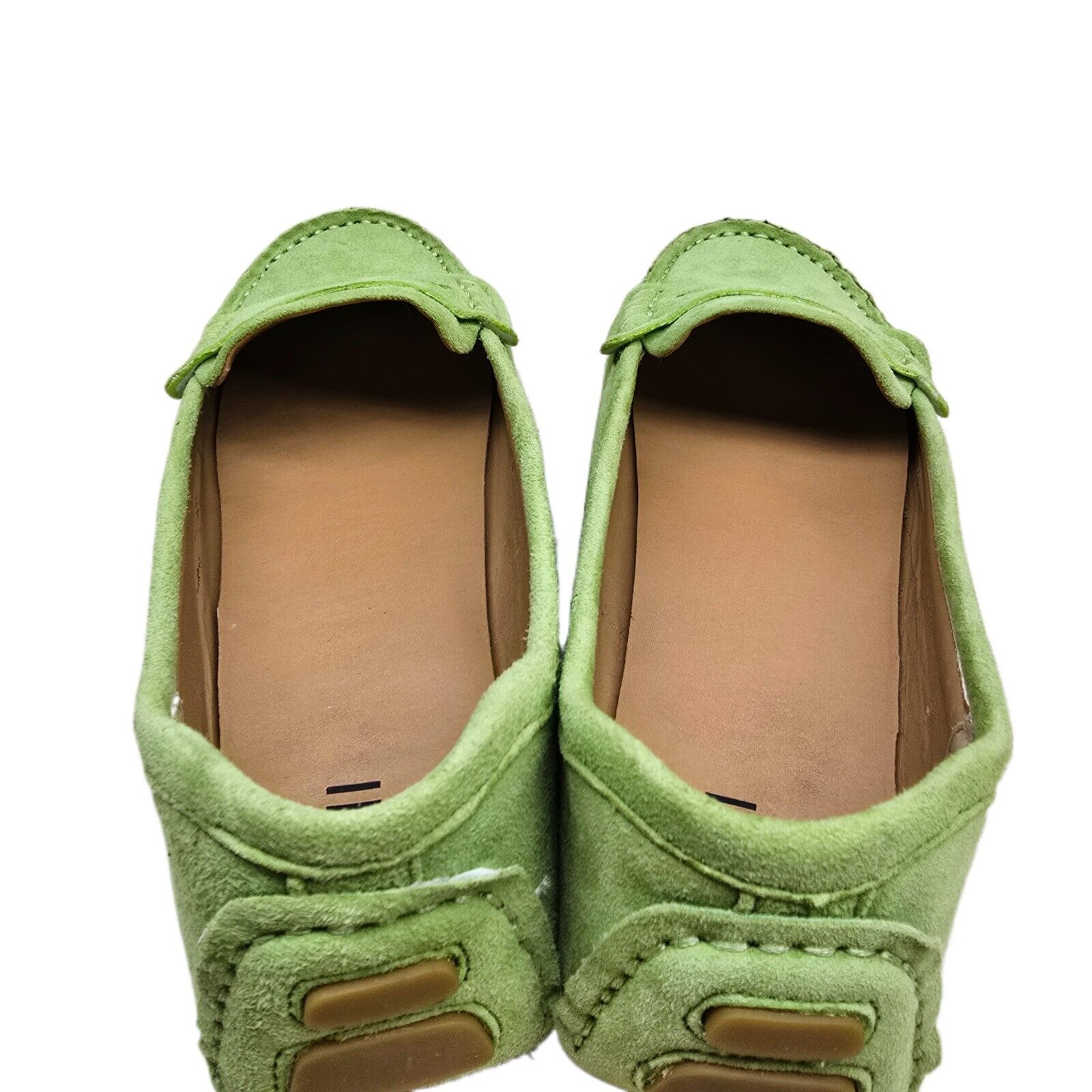 J. Jill Women’s Green Suede Moccasins – Size 8M | Excellent Condition