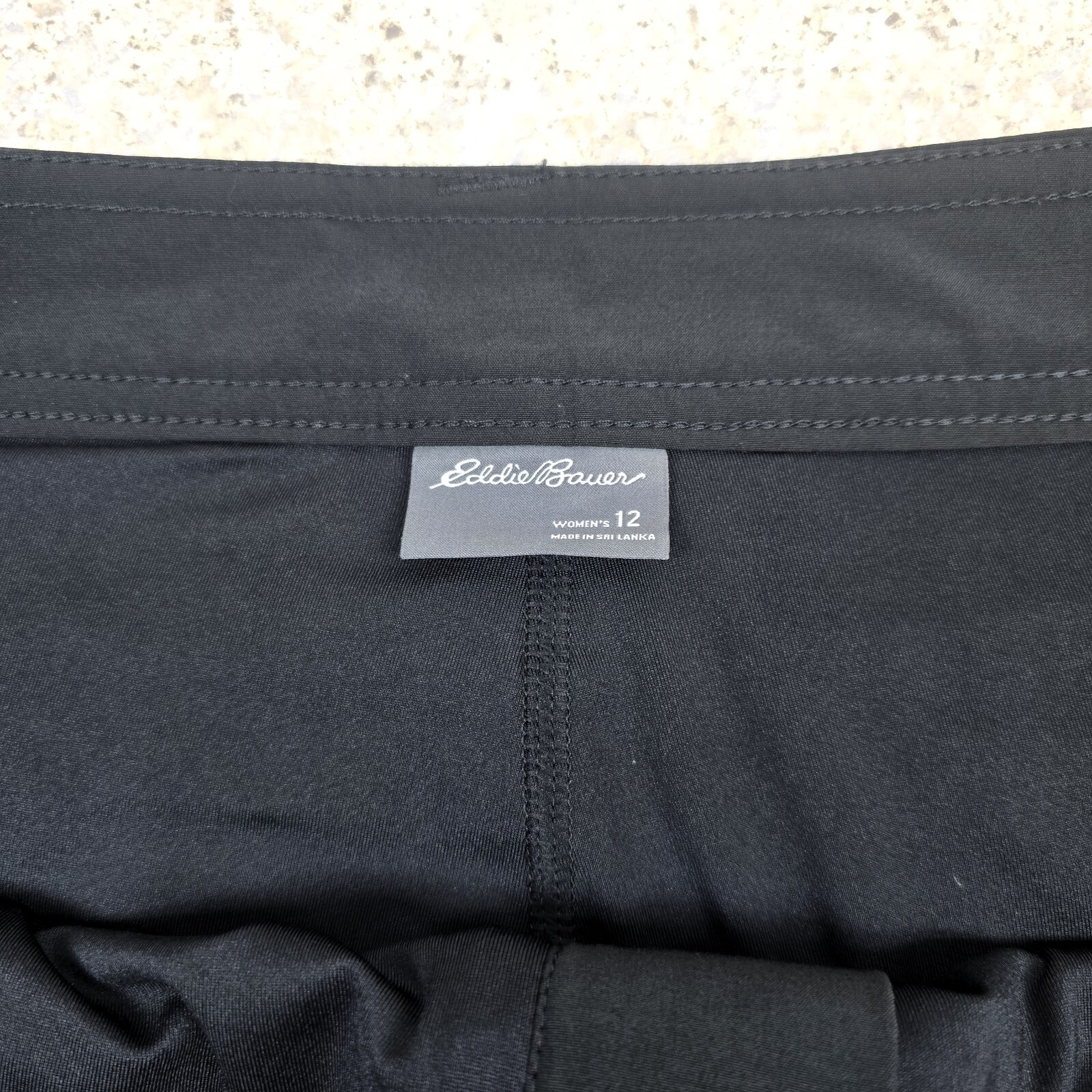 Eddie Bauer Women's Adventurer 2.0 Skort UPF 50 – Black, Size 12