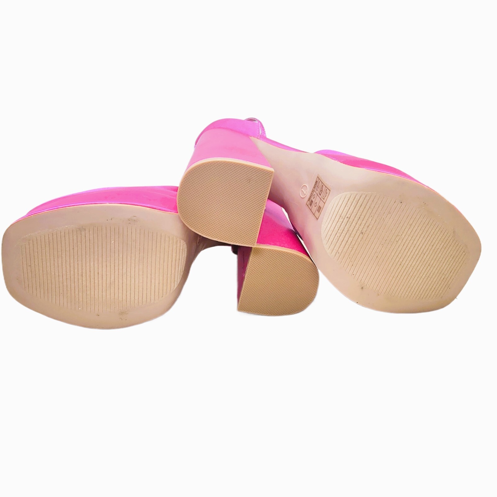 Dream Pairs Pink Platform Heels, Size 7 – Glamorous Style with All-Night Comfort