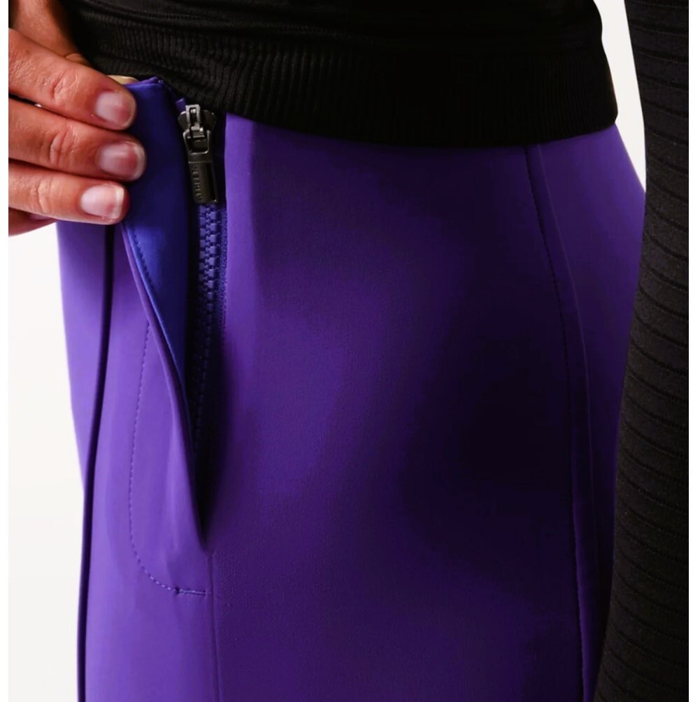 ATHLETA GLACIER SNOW SKINNY PANTS - PURPLE -Size 6 NWT